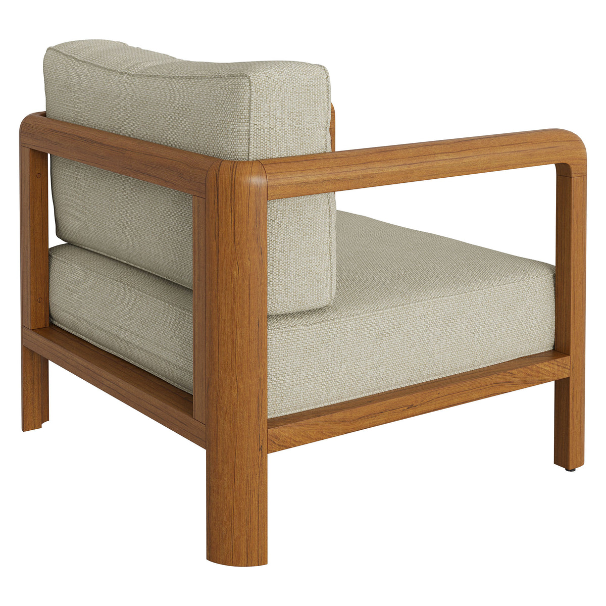 Kona Outdoor Patio Teak Wood Armchair