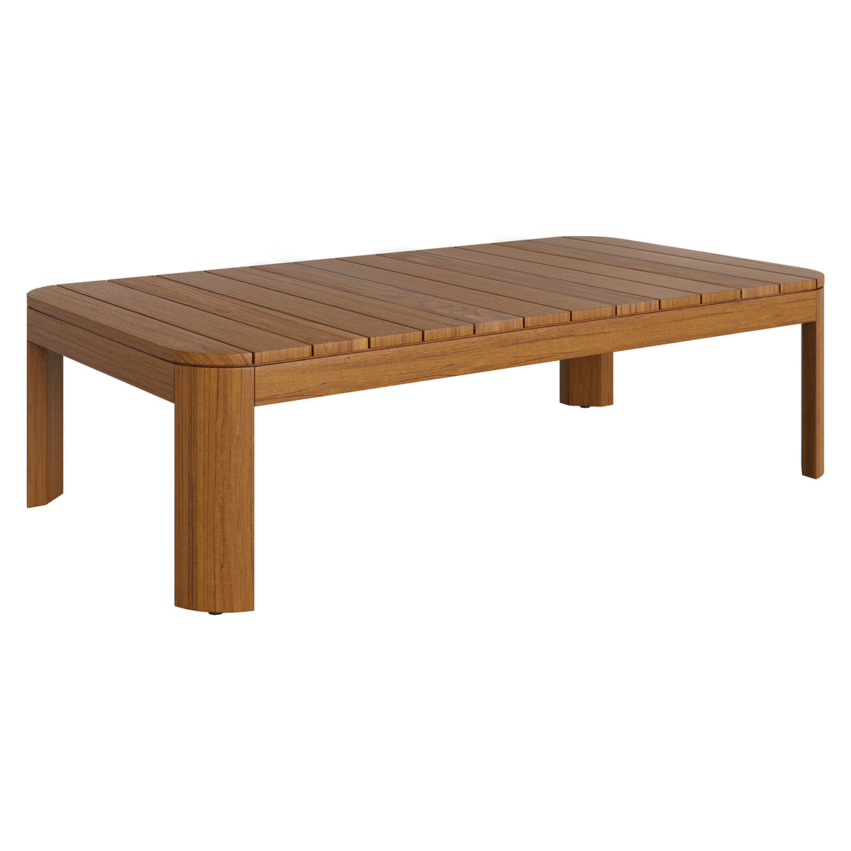 Kona 47 Inch Outdoor Patio Teak Wood Coffee Table