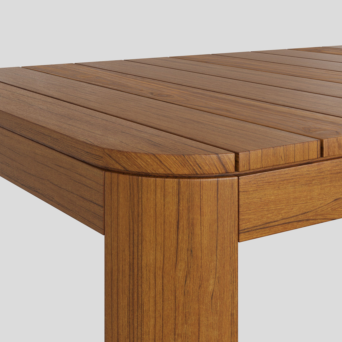 Kona 47 Inch Outdoor Patio Teak Wood Coffee Table