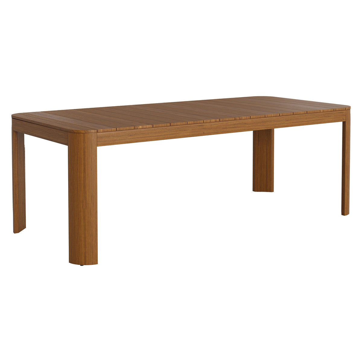 Kona 87 Inch Outdoor Patio Teak Wood Dining Table