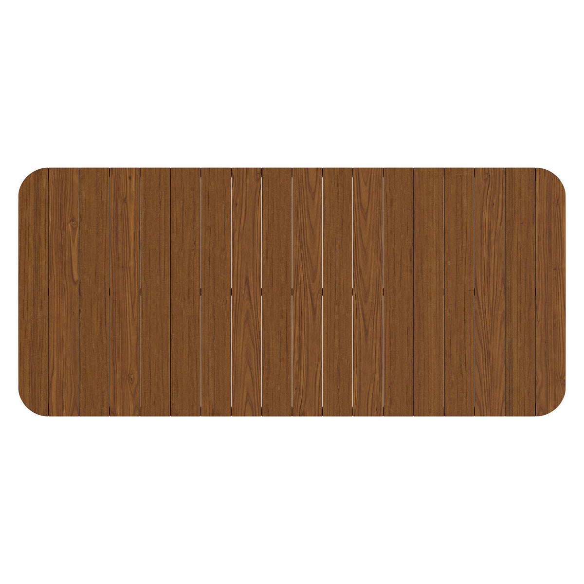 Kona 87 Inch Outdoor Patio Teak Wood Dining Table