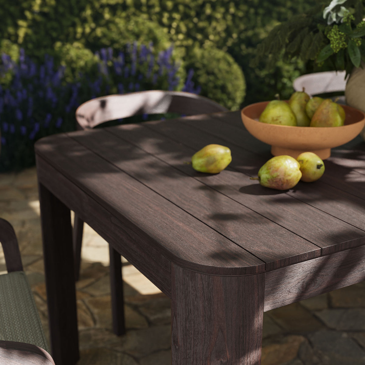 Kona 7-Piece Outdoor Patio Teak Wood Dining Set