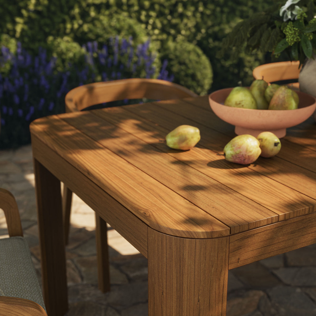 Kona 7-Piece Outdoor Patio Teak Wood Dining Set