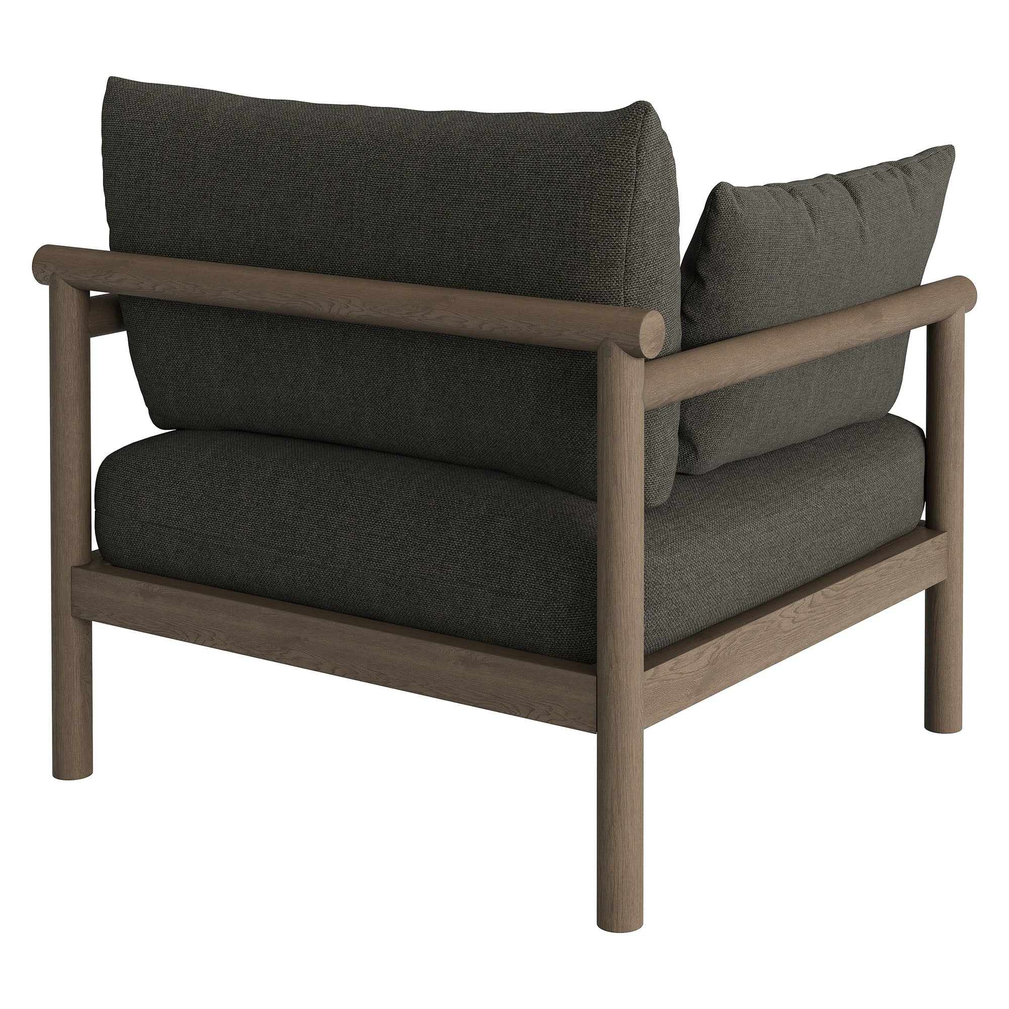 Eleni Outdoor Patio Teak Wood Armchair