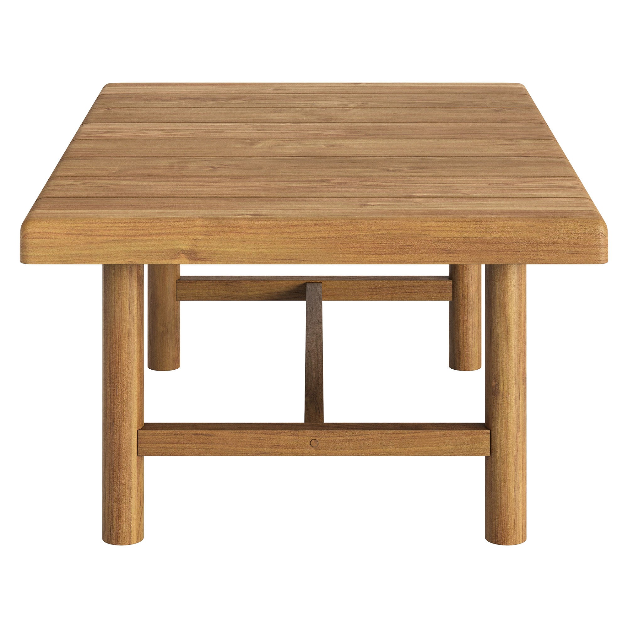 Eleni 41-Inch Outdoor Patio Teak Wood Coffee Table
