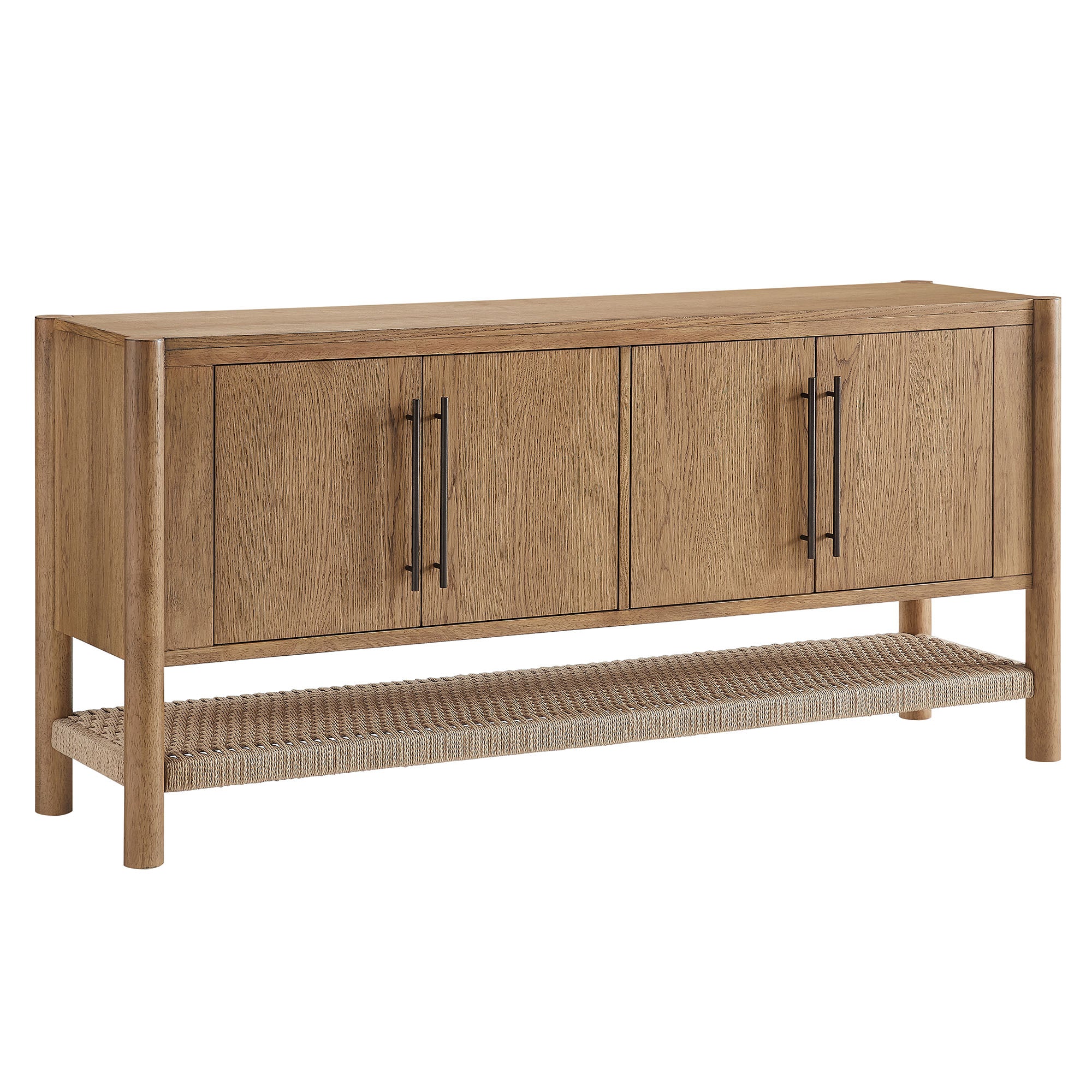 Taschen 4-Door Wood Sideboard Cabinet