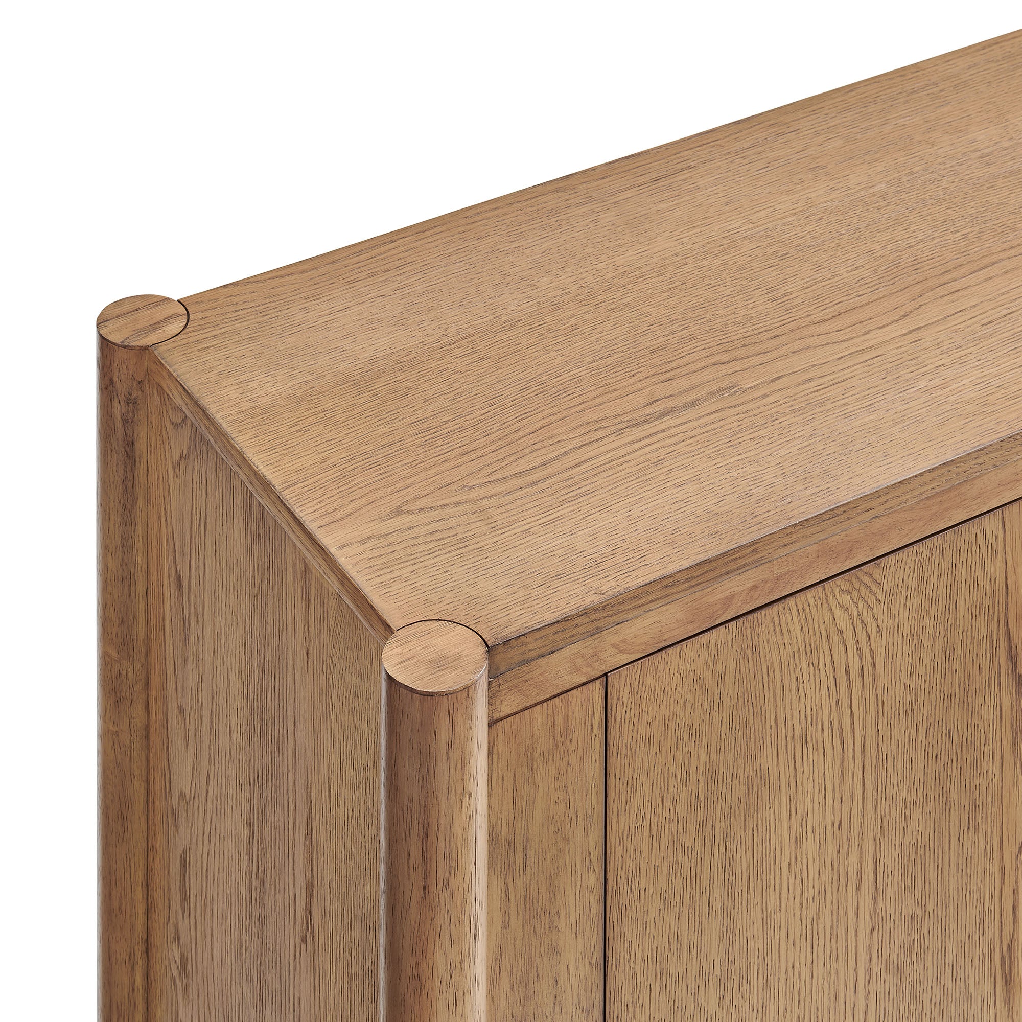 Taschen 4-Door Wood Sideboard Cabinet