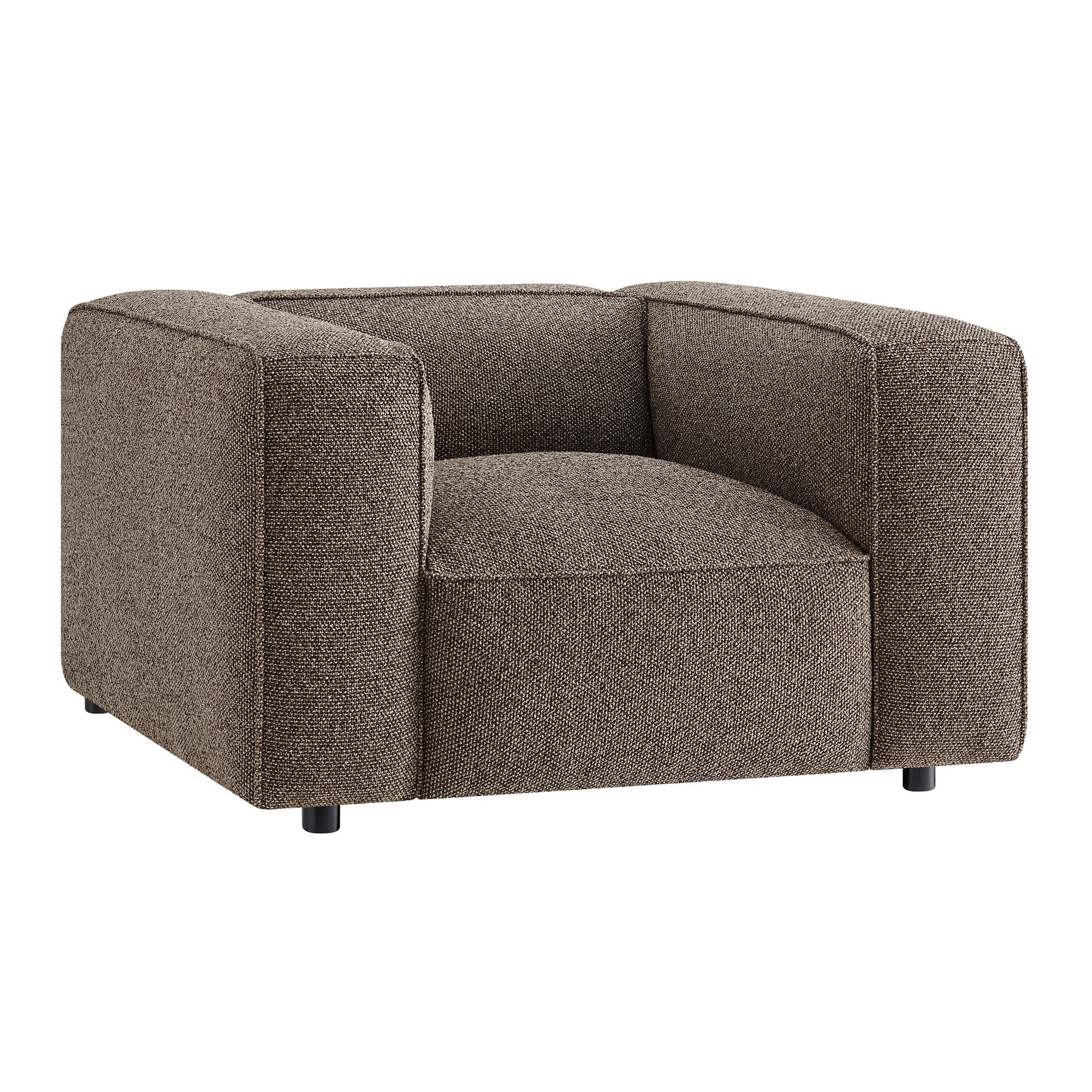 Auren Lattice Bouclé Upholstered Accent Chair