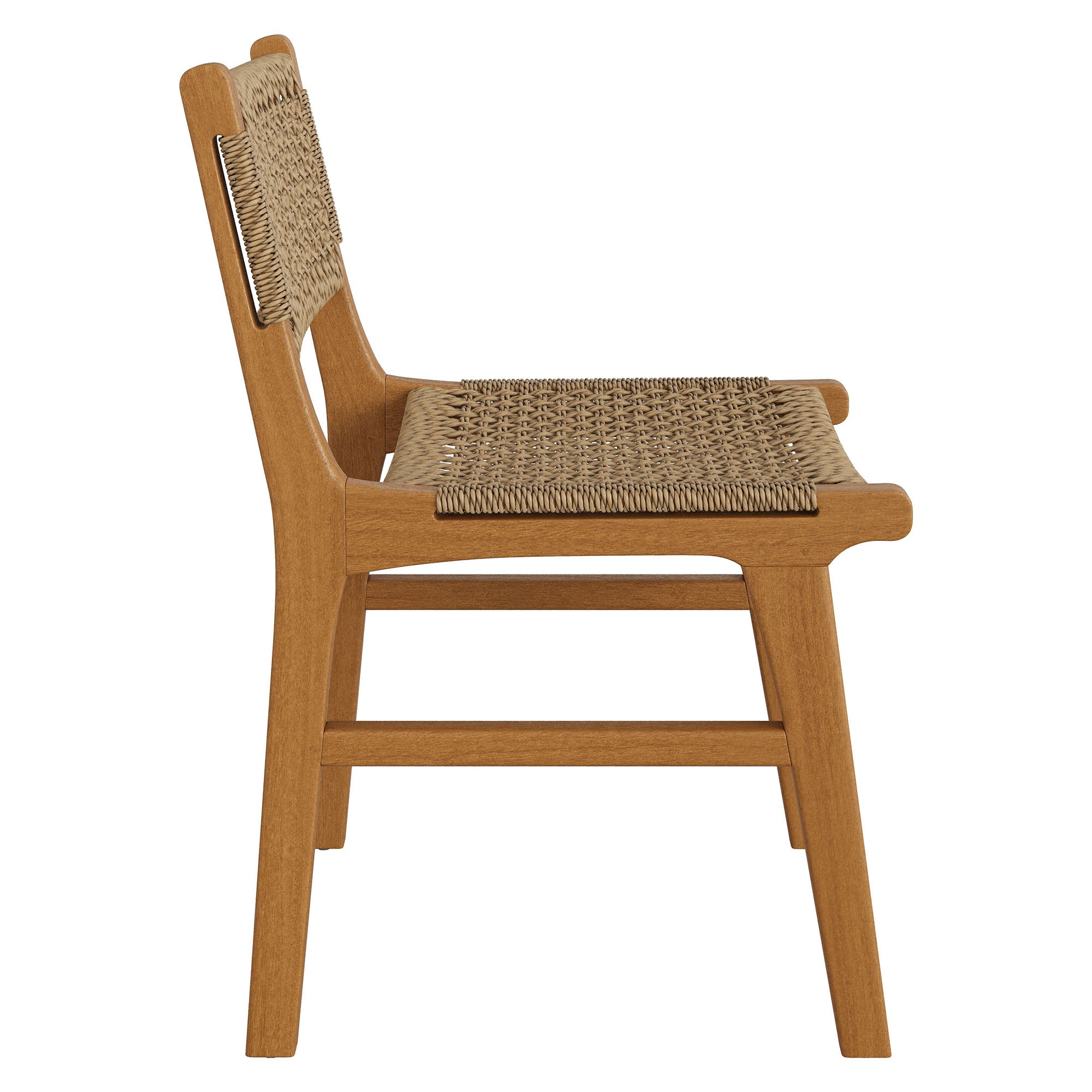 Rowe Outdoor Patio Teak Wood Dining Chair