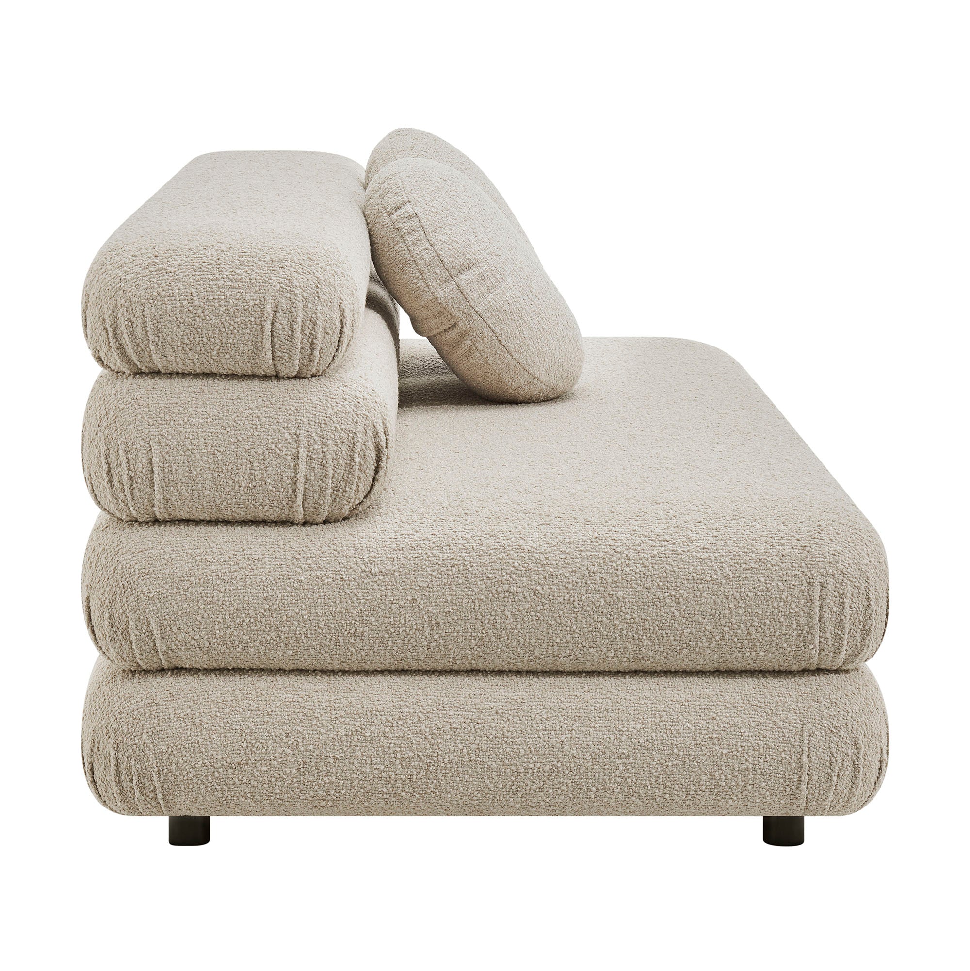 Jubilee Upholstered Modular Armless Loveseat