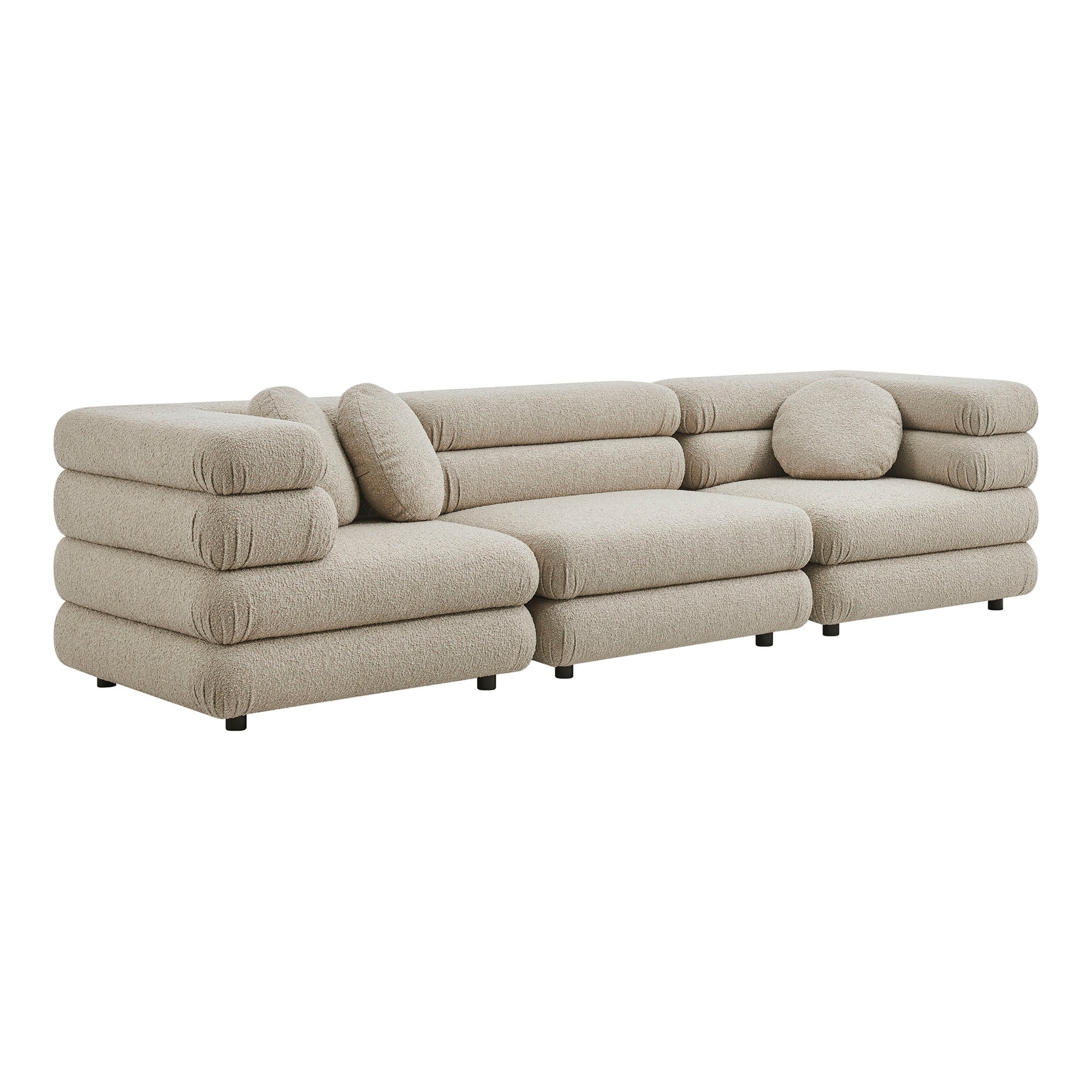 Jubilee 3-Piece Upholstered 3-Piece Modular Sofa Set
