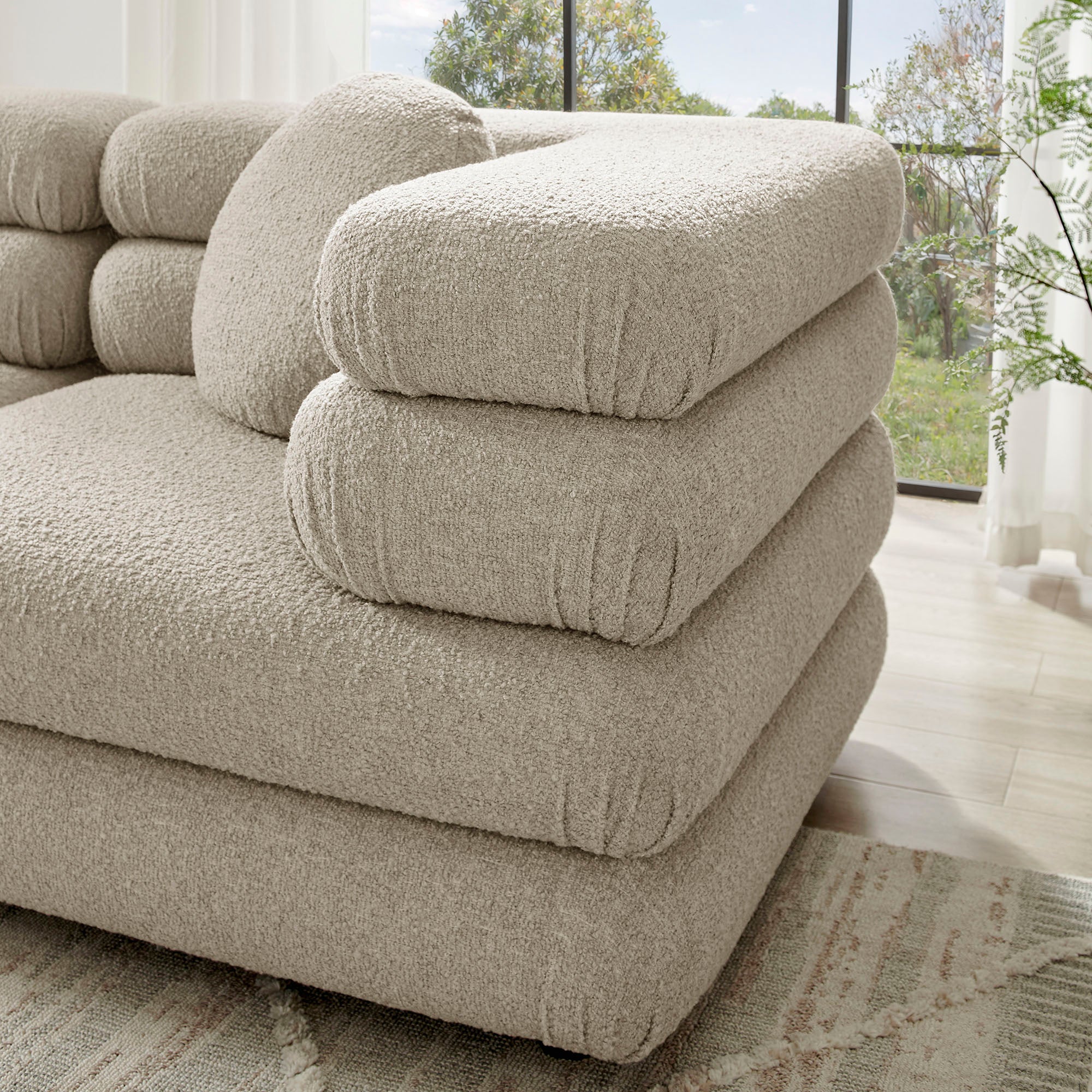 Jubilee 3-Piece Upholstered 3-Piece Modular Sofa Set