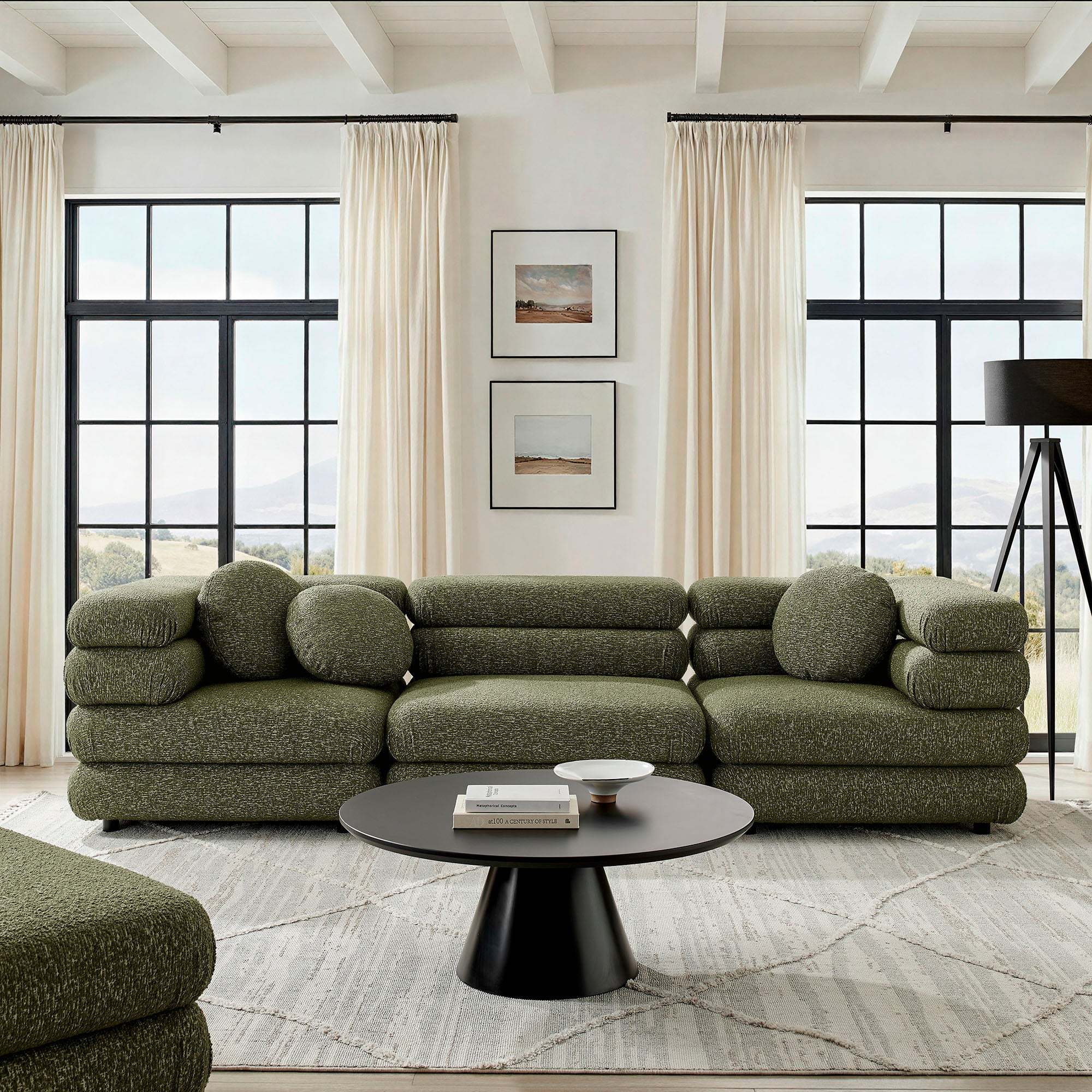 Jubilee 3-Piece Upholstered 3-Piece Modular Sofa Set