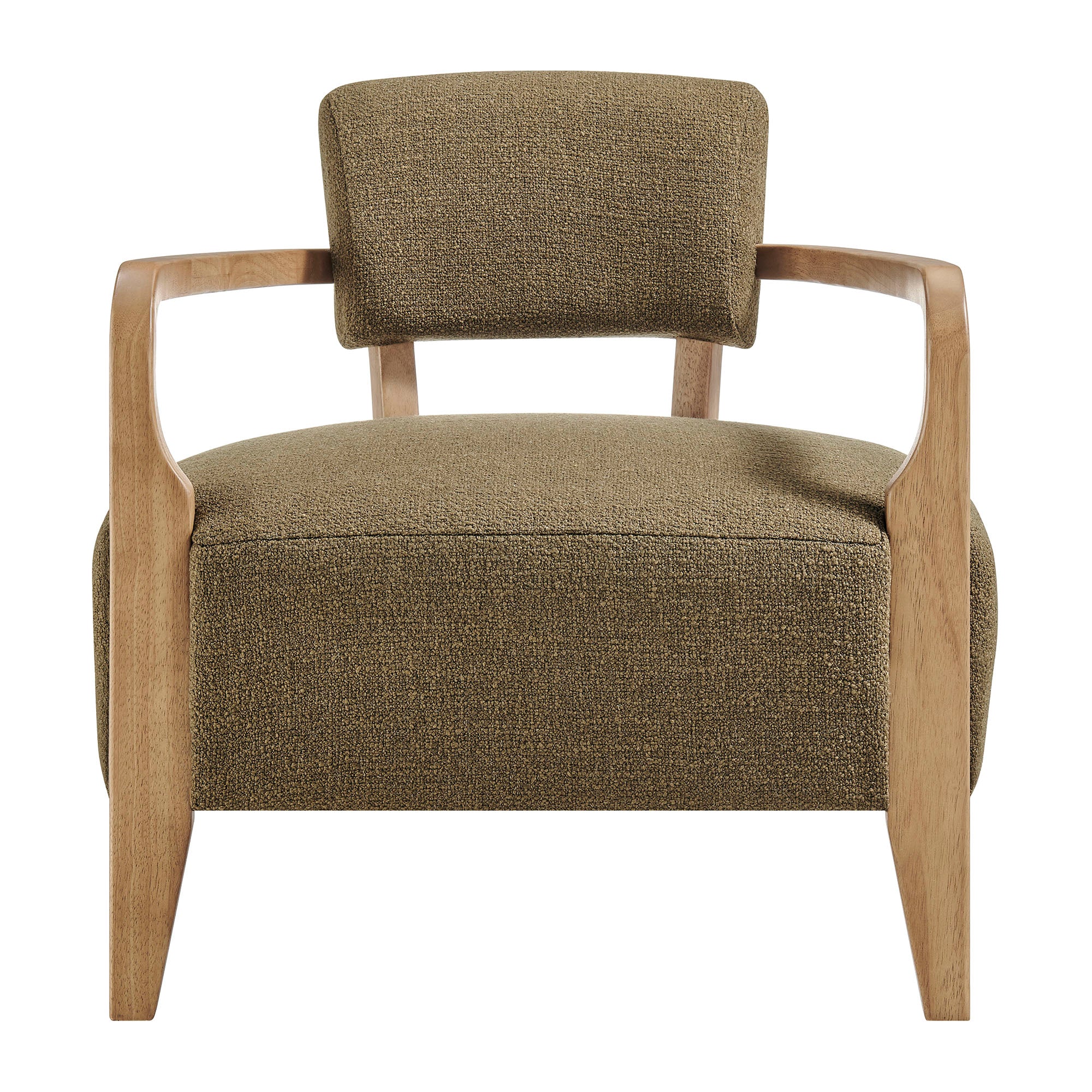 Zinnia Linen Blend Accent Chair