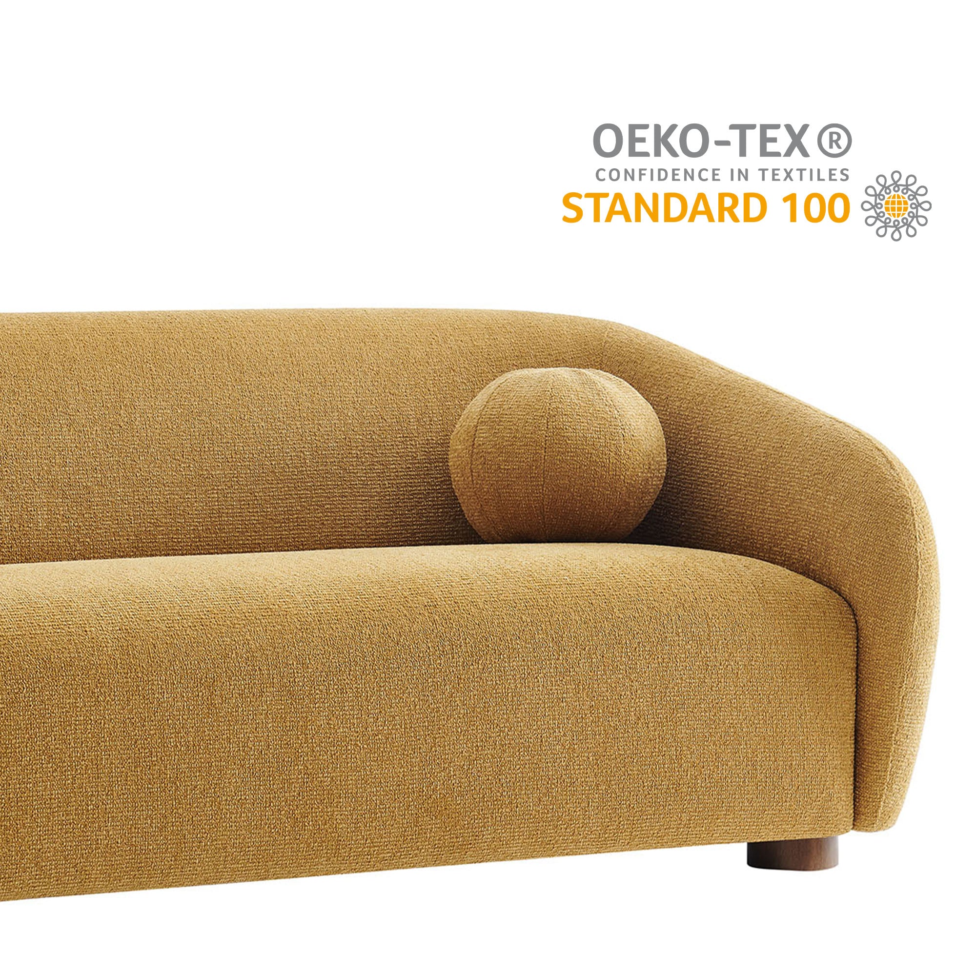 Holland 85" Chenille Fabric Sofa