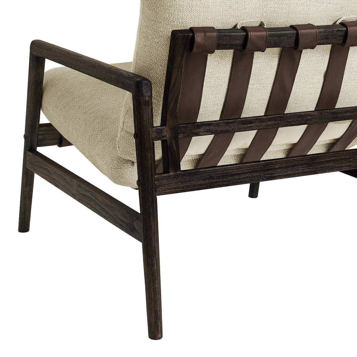 Nomi Outdoor Patio Teak Wood Sling Chair