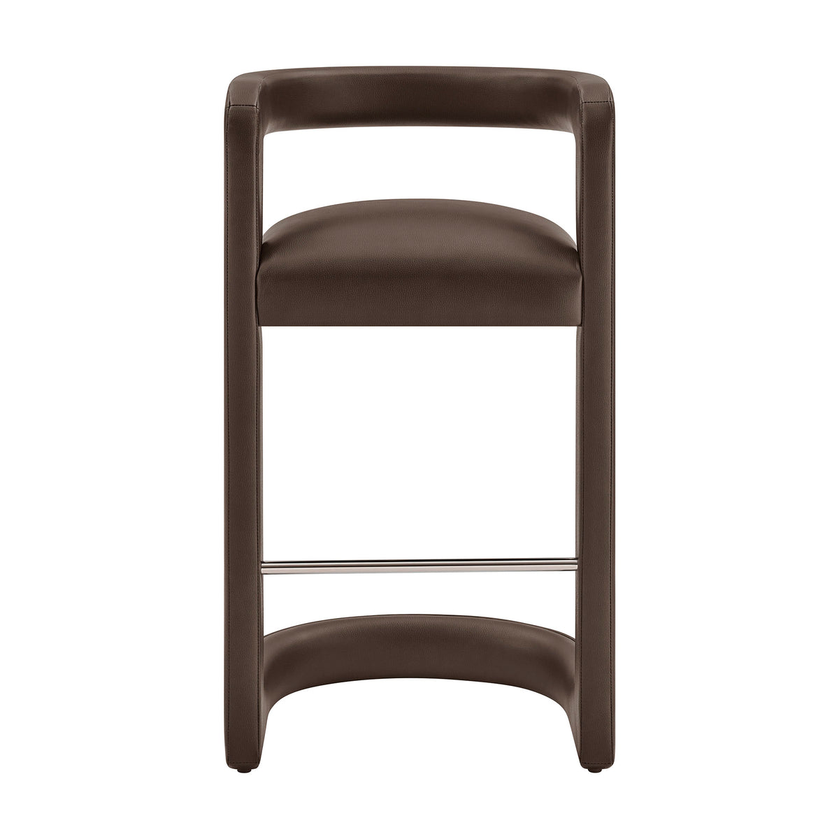 Winslow Premium Vegan Leather Bar Stool Set of 2