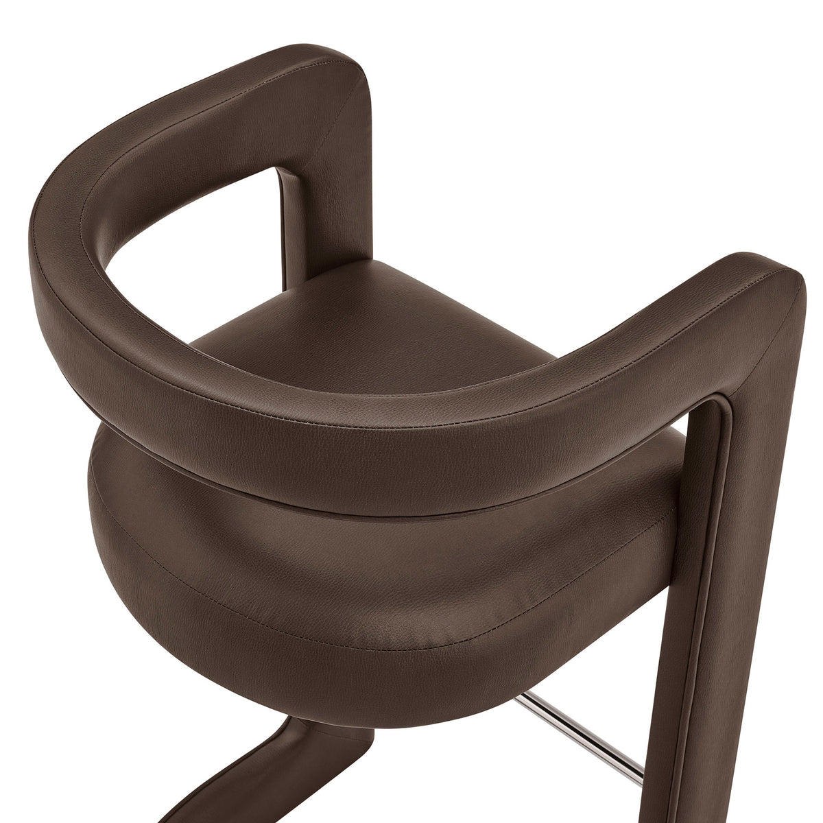 Winslow Premium Vegan Leather Bar Stool Set of 2