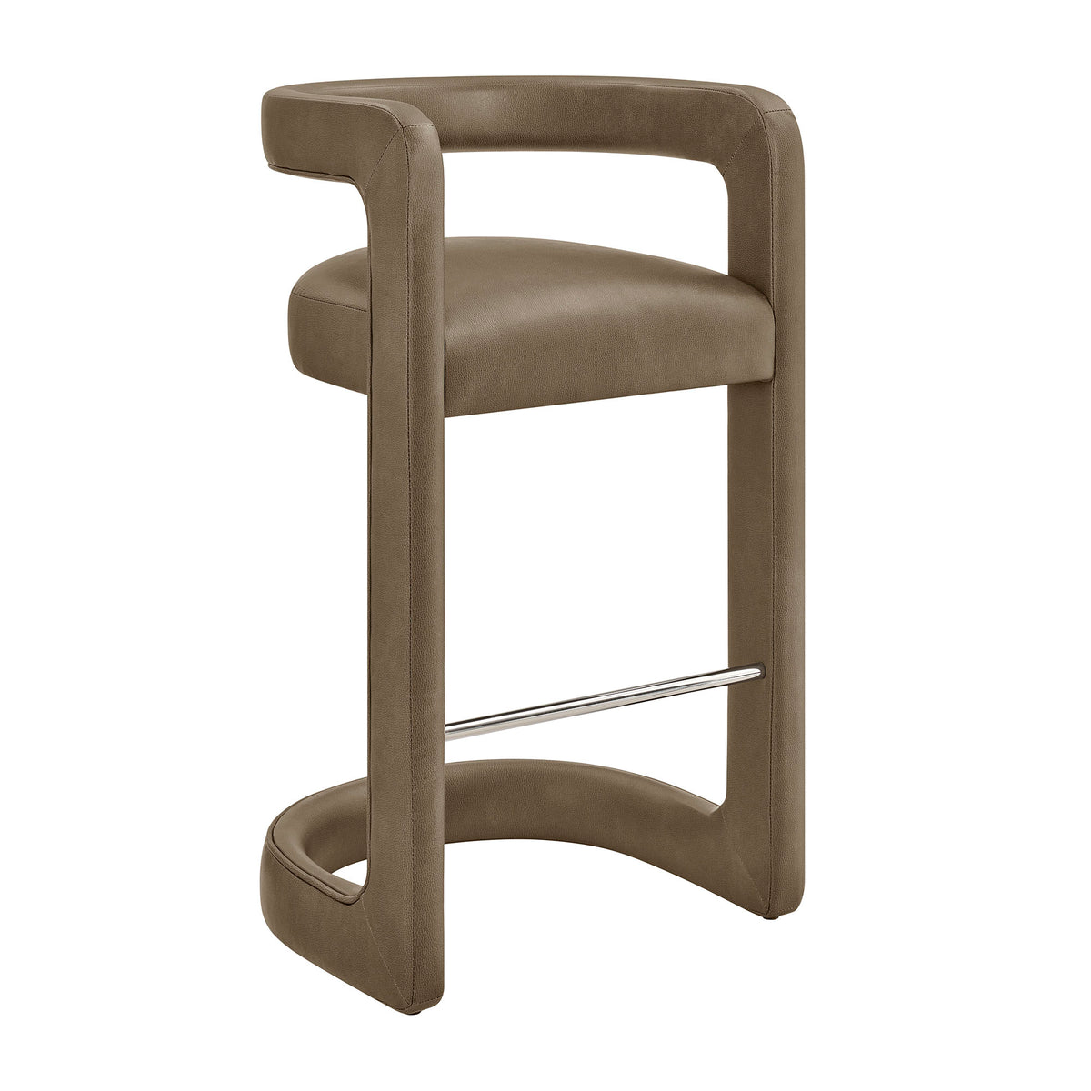 Winslow Premium Vegan Leather Bar Stool Set of 2