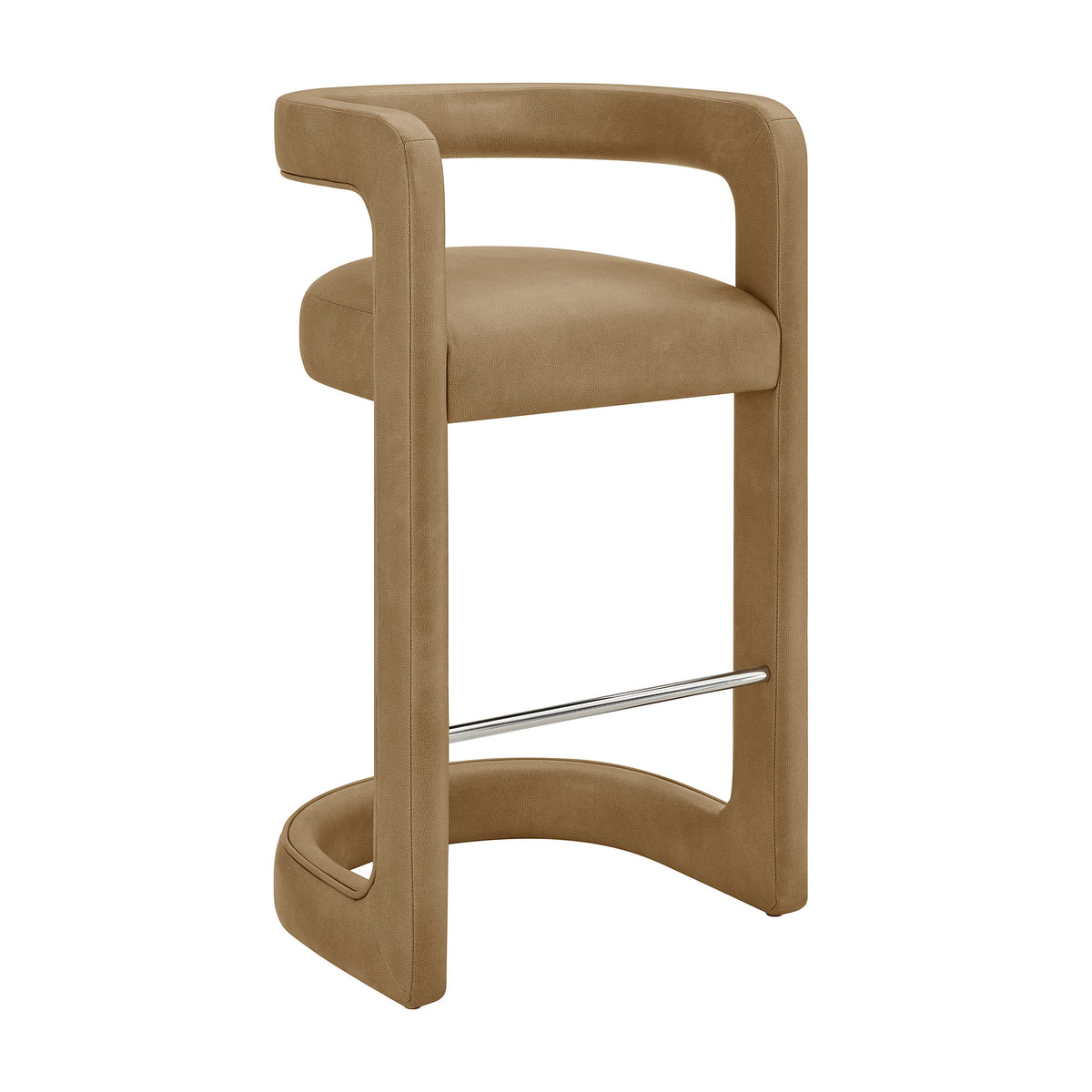 Winslow Premium Vegan Leather Bar Stool Set of 2