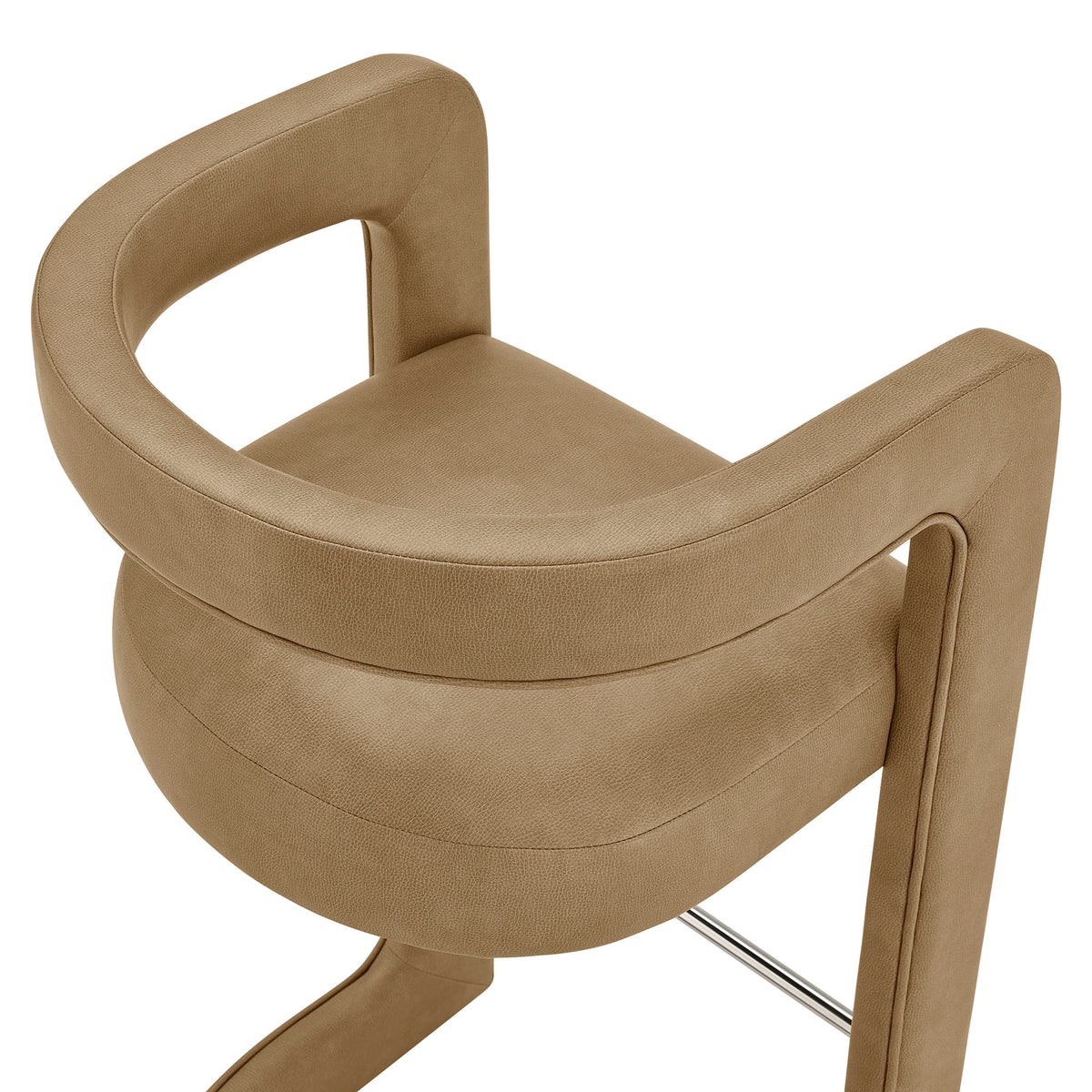 Winslow Premium Vegan Leather Bar Stool Set of 2