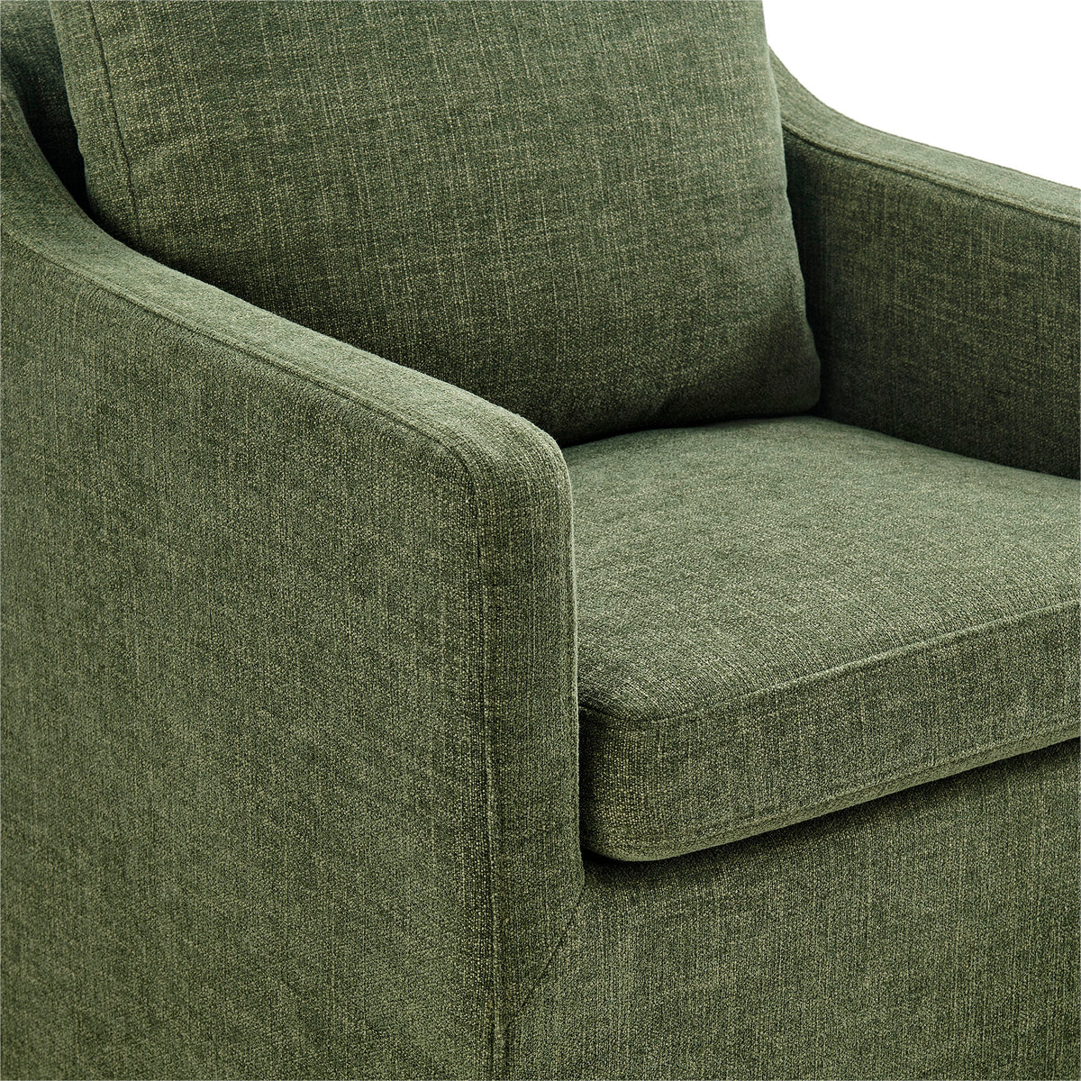 Serene Slipcovered Performance Fabric Dining Armchair