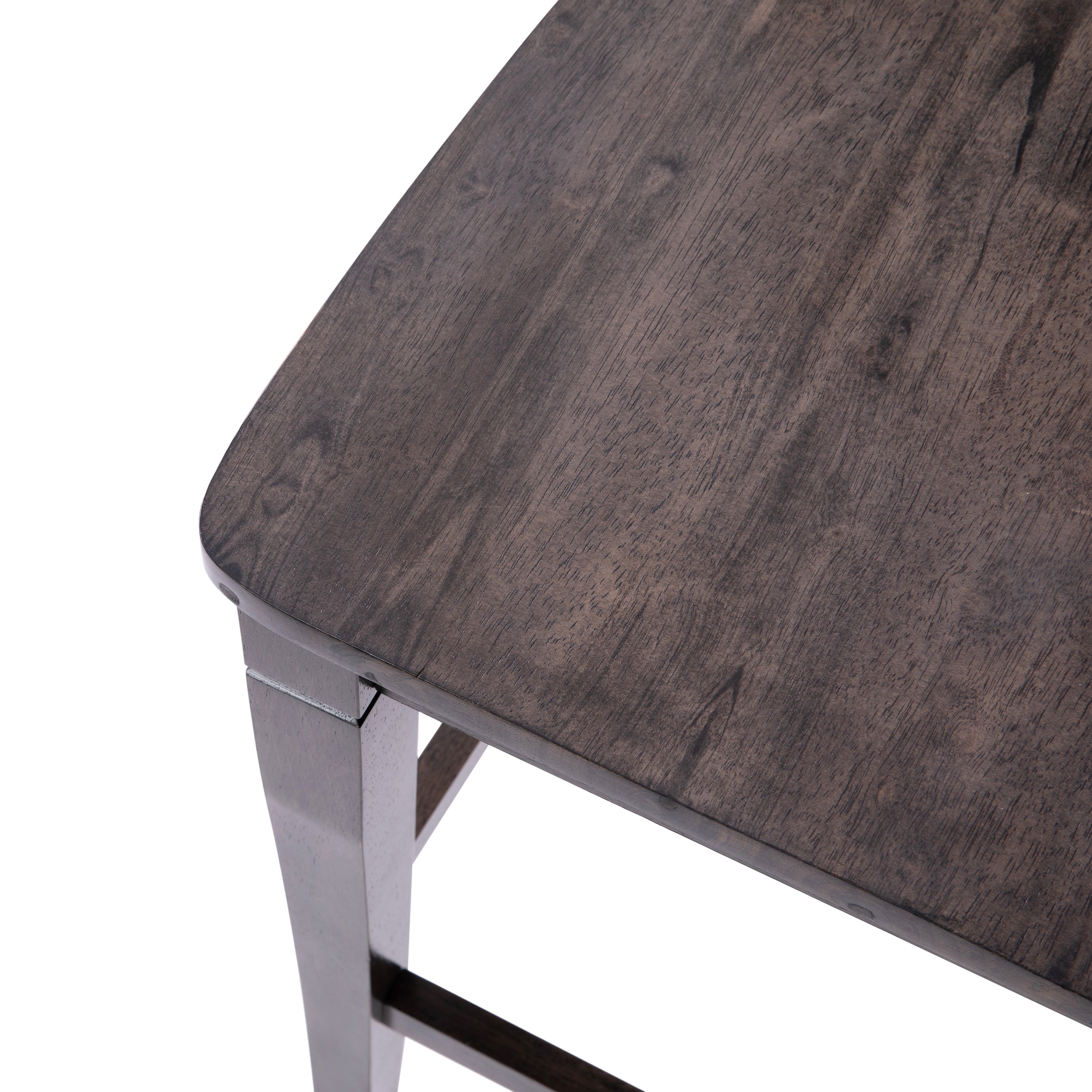 Gwendolyn Set of 2 Solid Wood Modern Farmhouse Counter Height Barstool