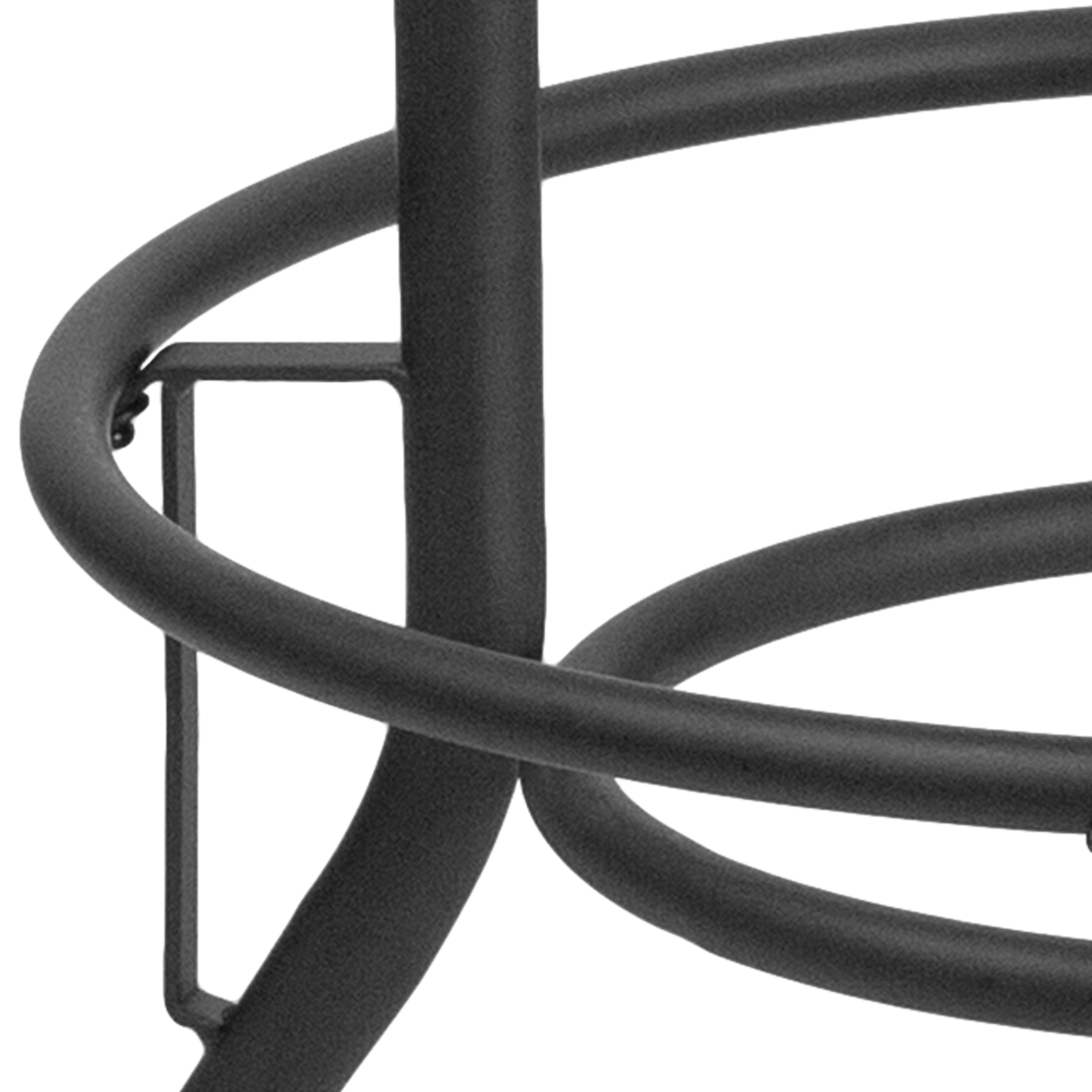 30'' Barstool with Swivel Lift LeatherSoft Seat