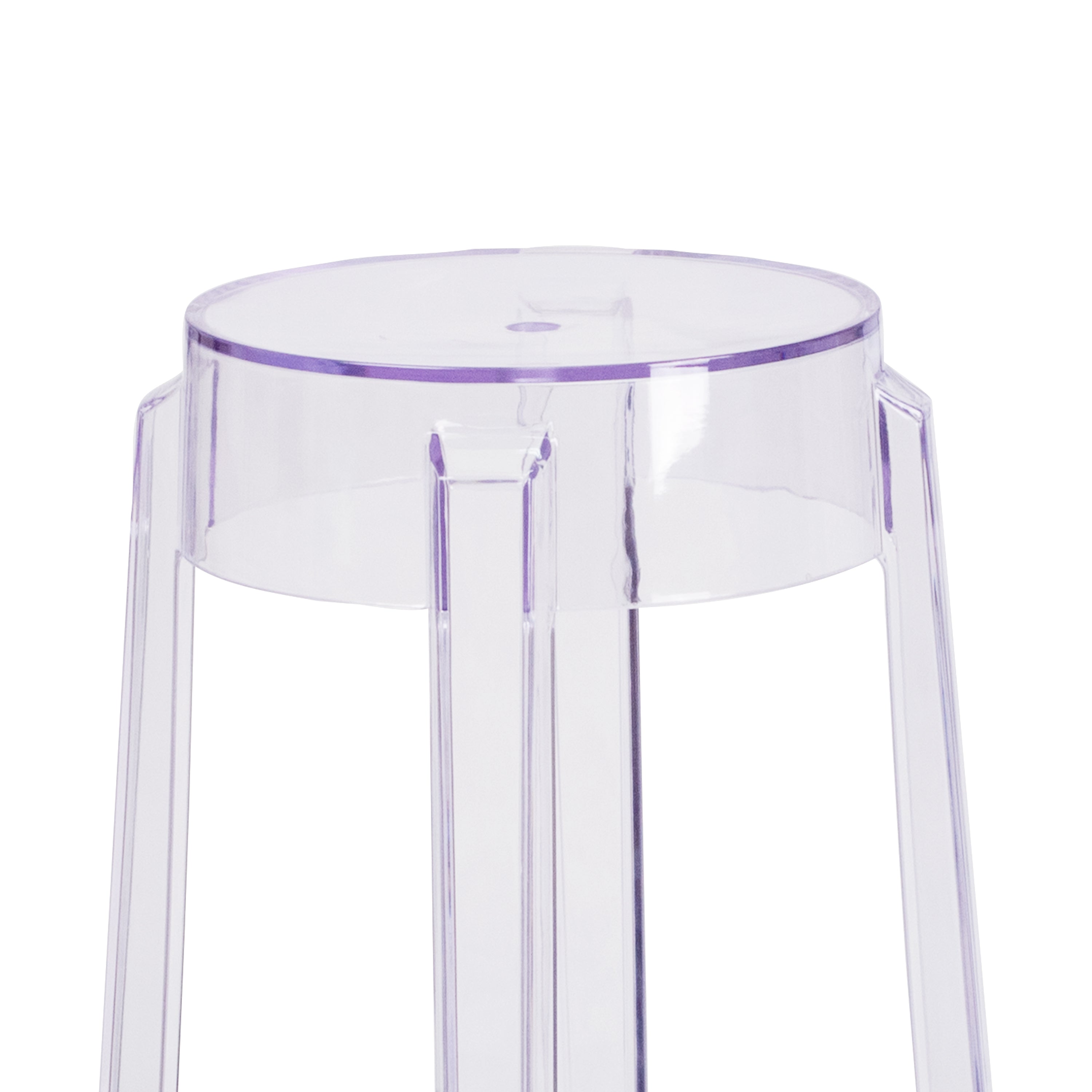 29.75'' High Transparent Barstool