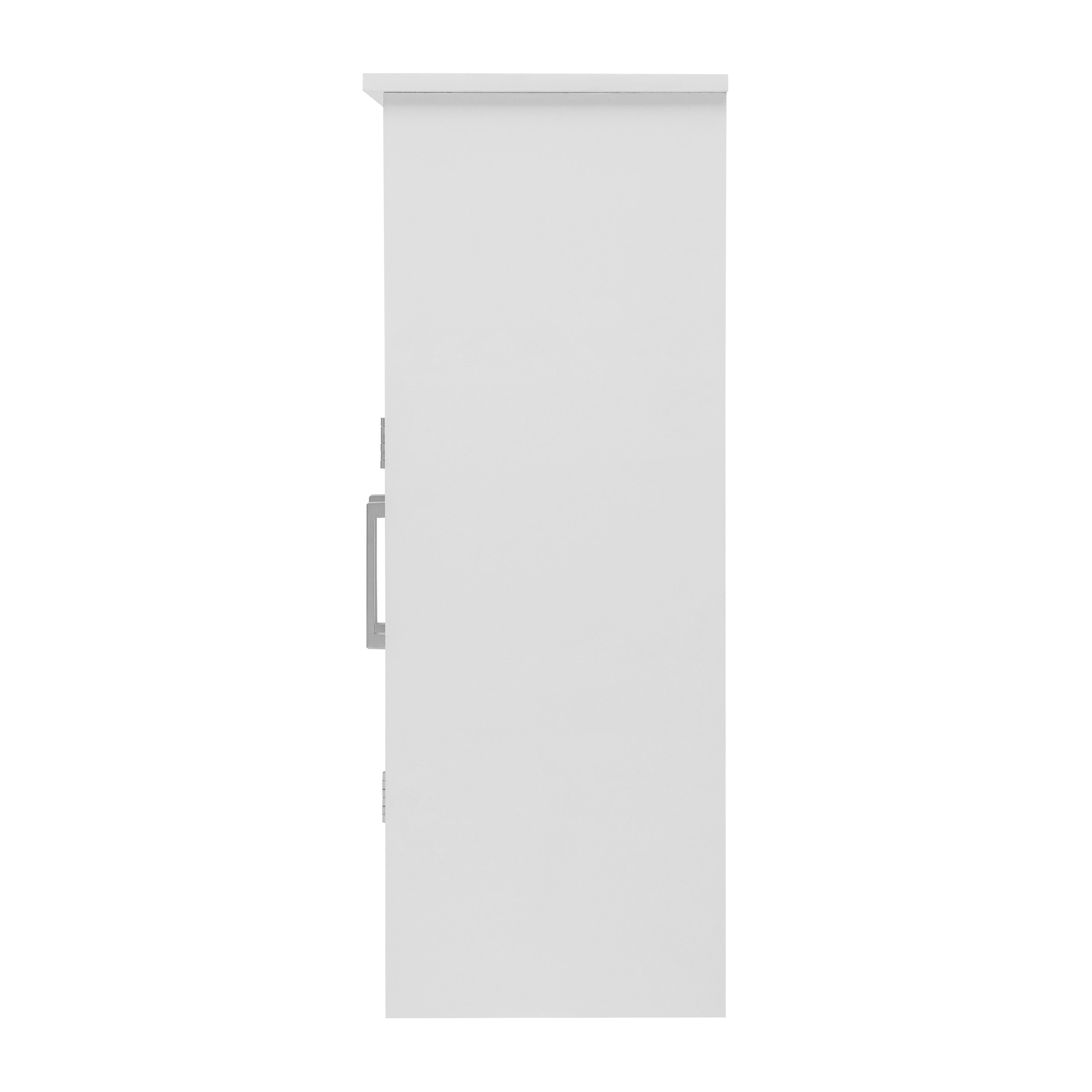 Vega Bathroom Storage Cabinet Organizer with Magnetic Closure Doors, In-Cabinet Adjustable Shelf, and Upper Open Shelf