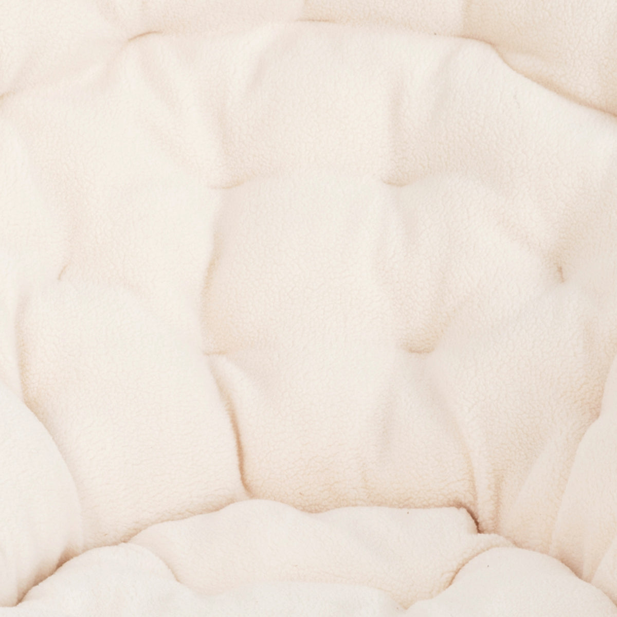 Gwen 38" Oversize Portable Faux Fur Folding Saucer Moon Chair for Dorm and Bedroom
