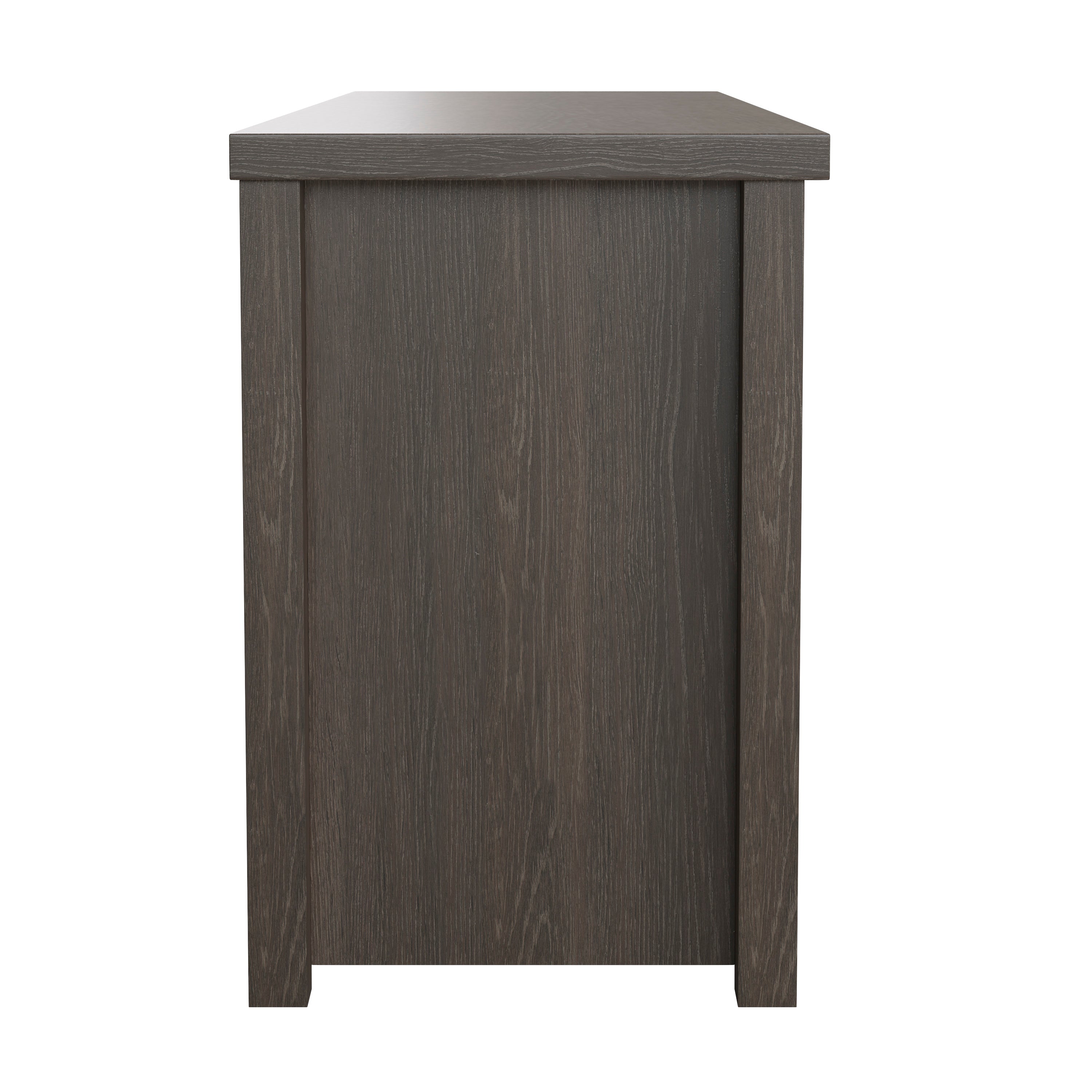 Kilead Farmhouse TV Stand for up to 80" TVs - 65" Engineered Wood Framed Media Console with Open Storage