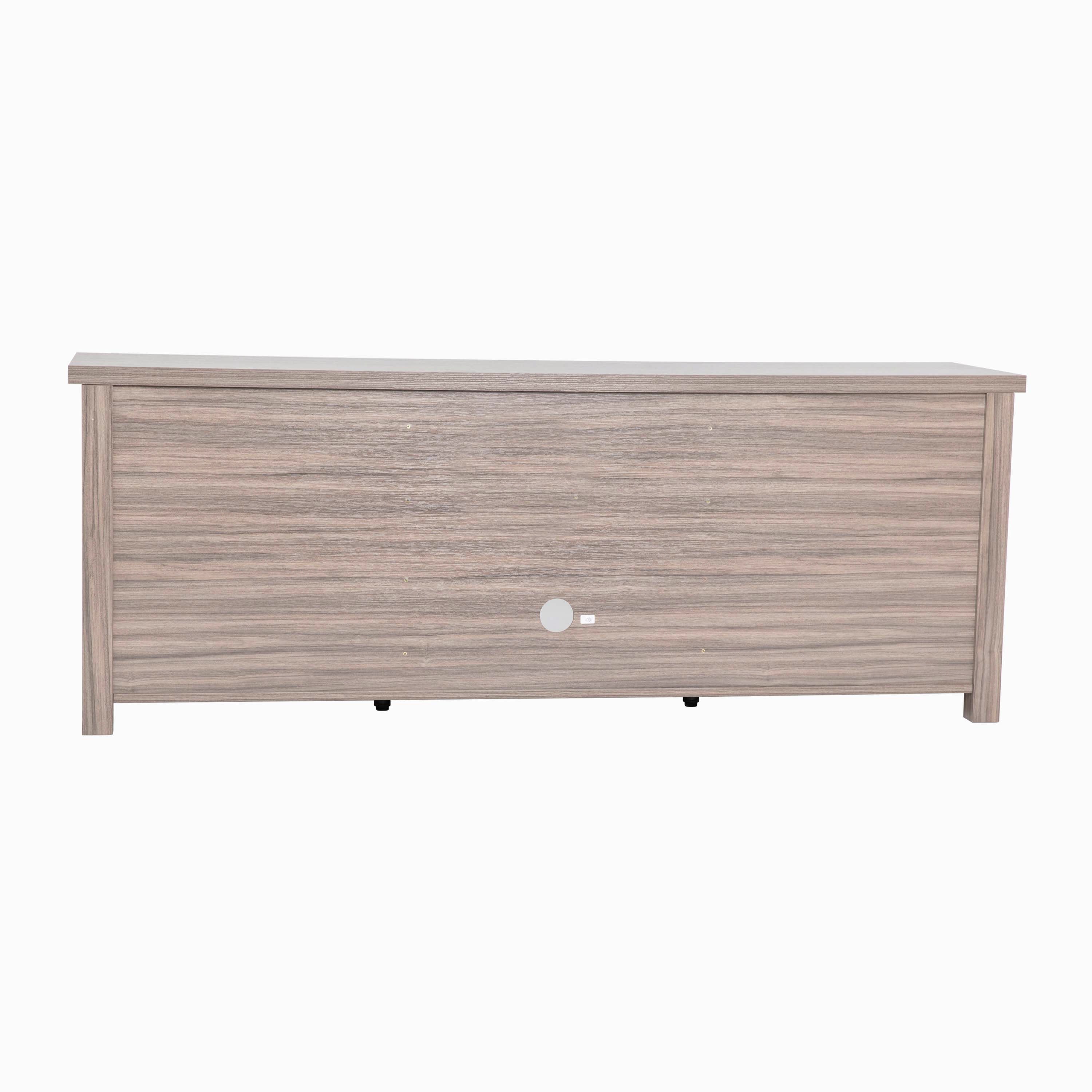 Kilead Farmhouse TV Stand for up to 80" TVs - 65" Engineered Wood Framed Media Console with Open Storage