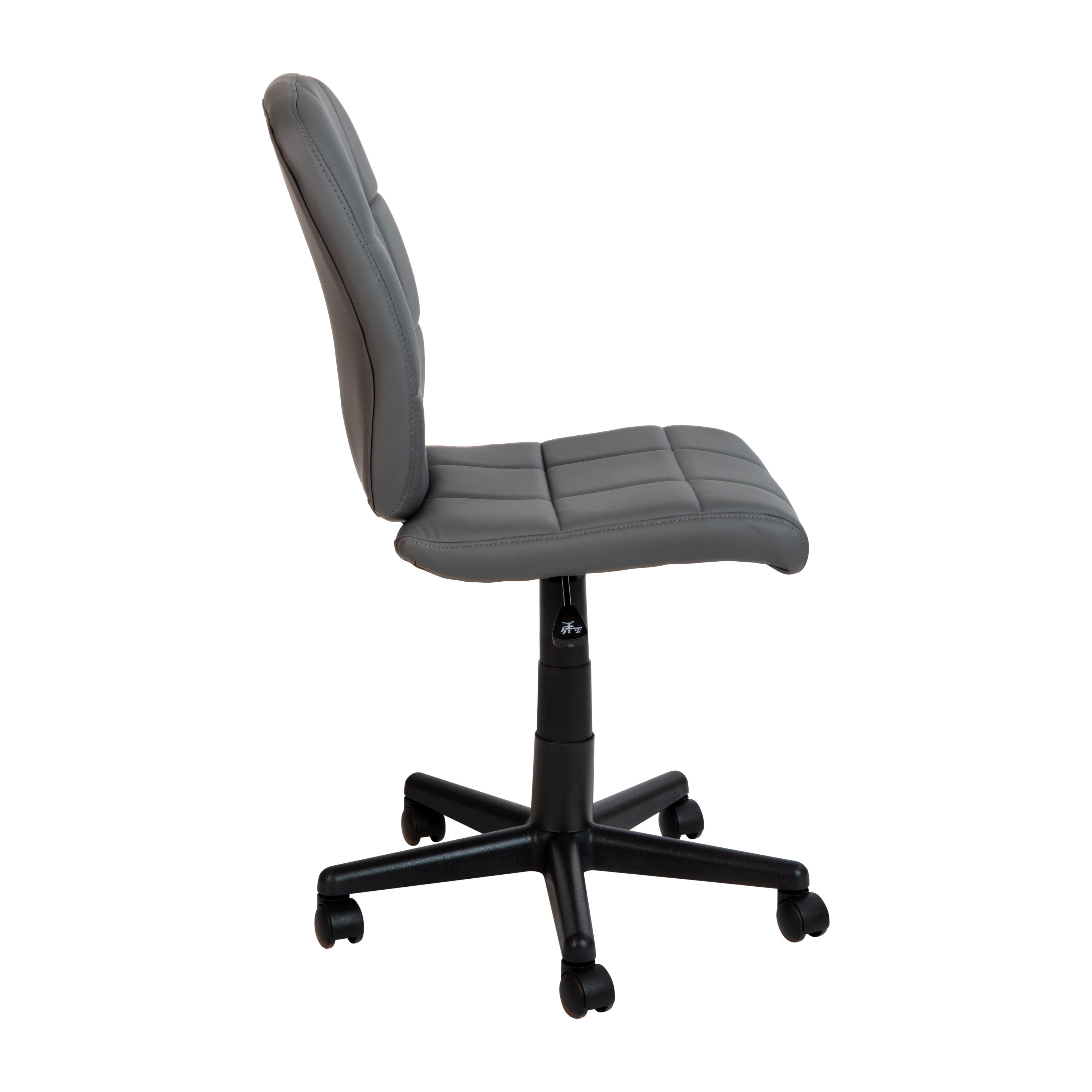Mid-Back Quilted Vinyl Swivel Task Office Chair