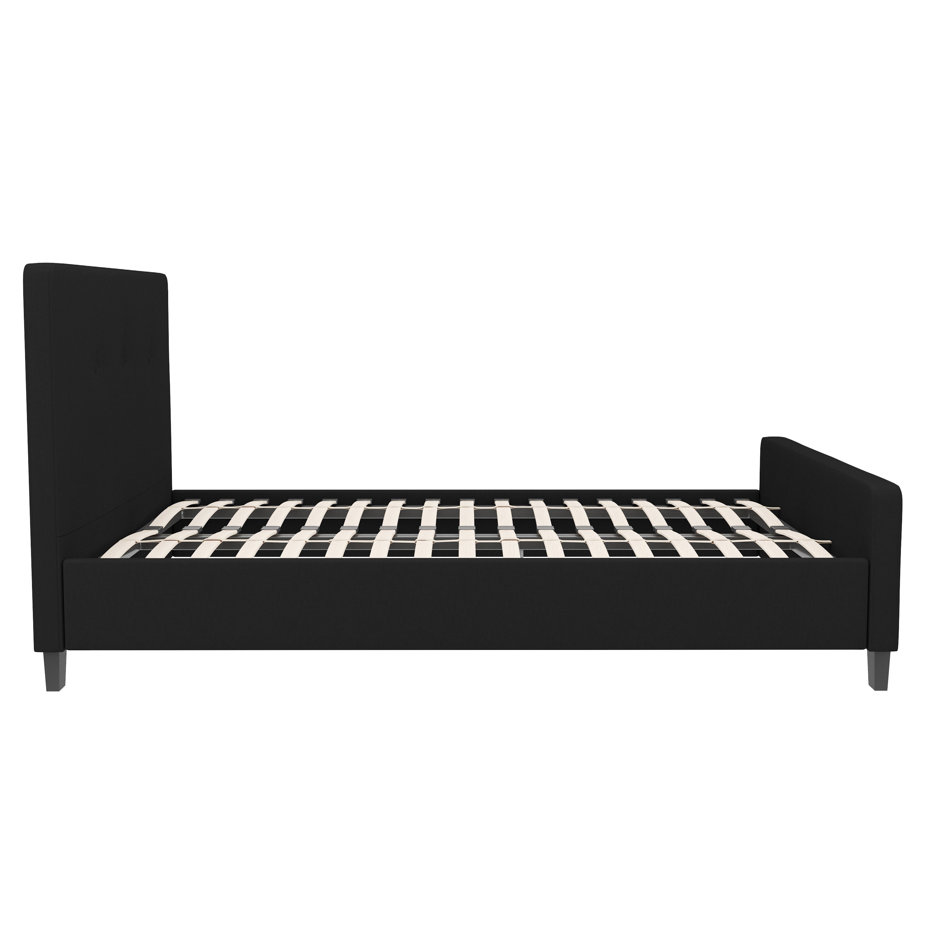 Tribeca Button Tufted Upholstered Platform Bed