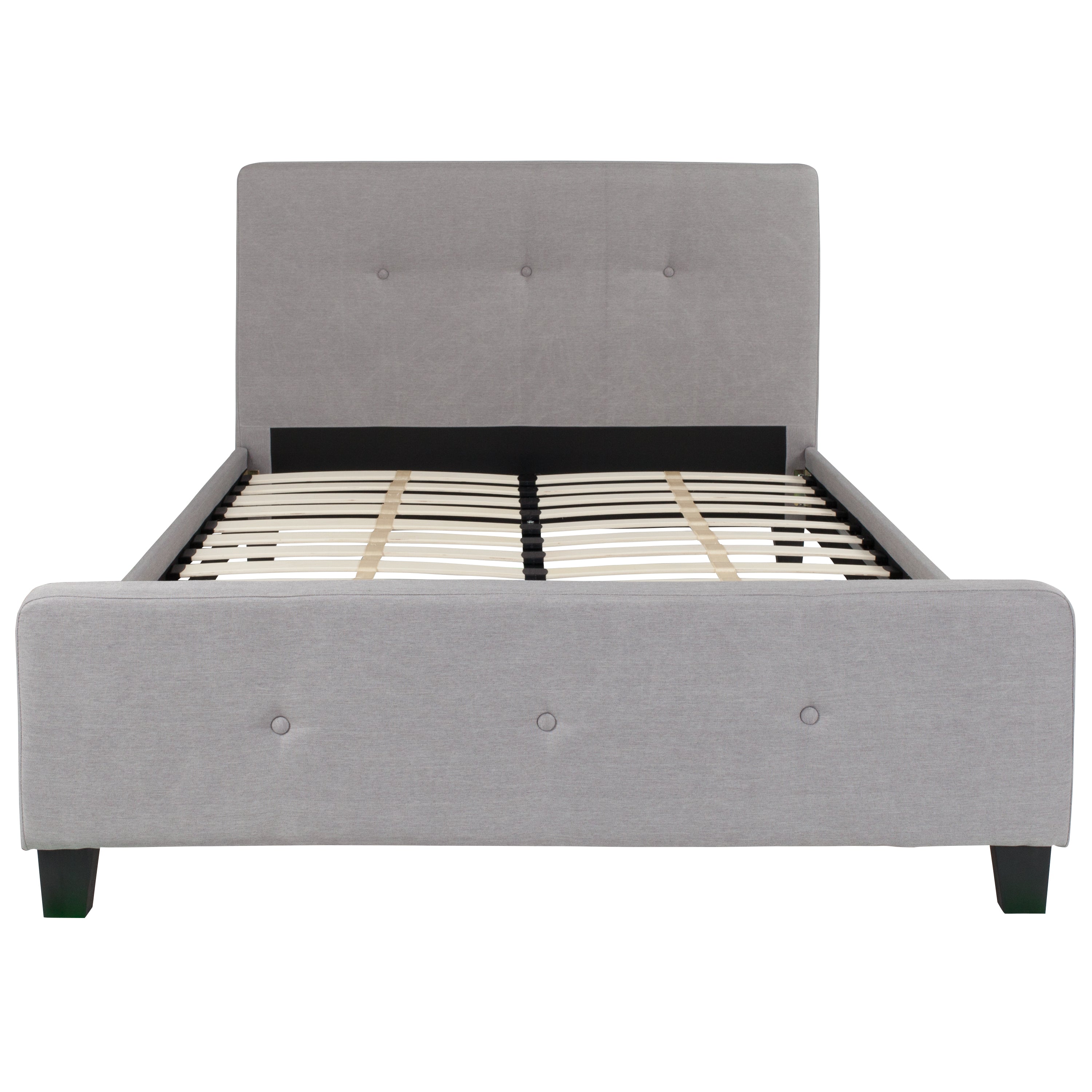 Tribeca Button Tufted Upholstered Platform Bed