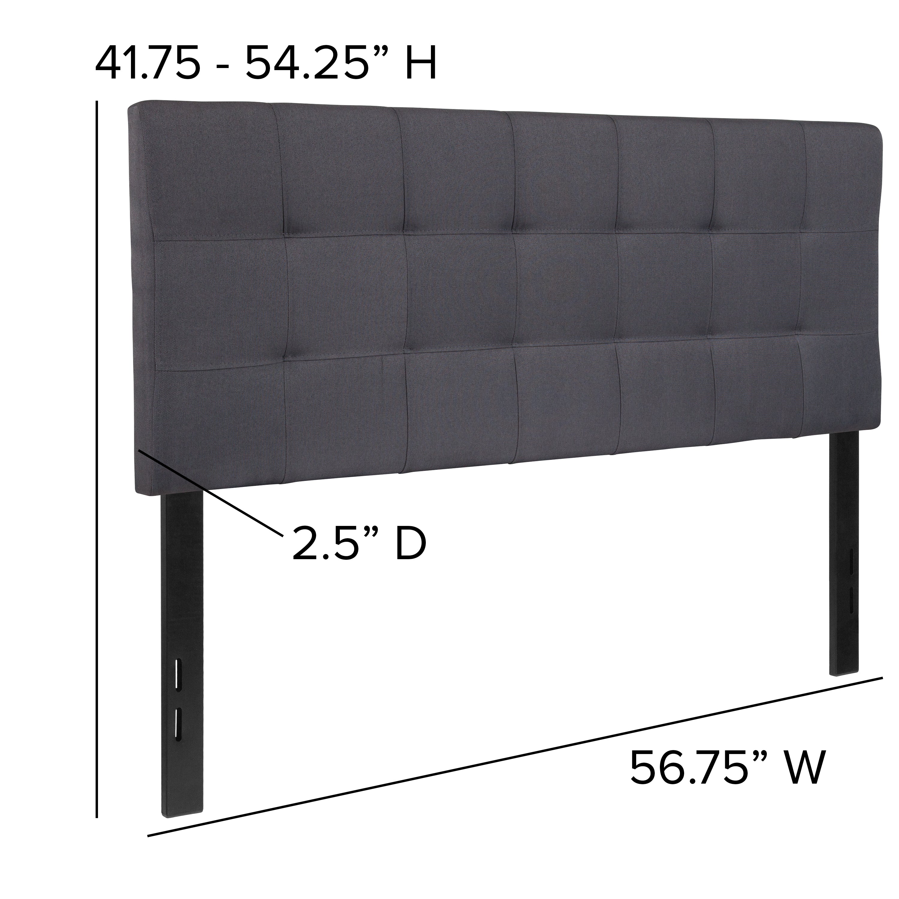 Bedford Quilted Tufted Upholstered Headboard