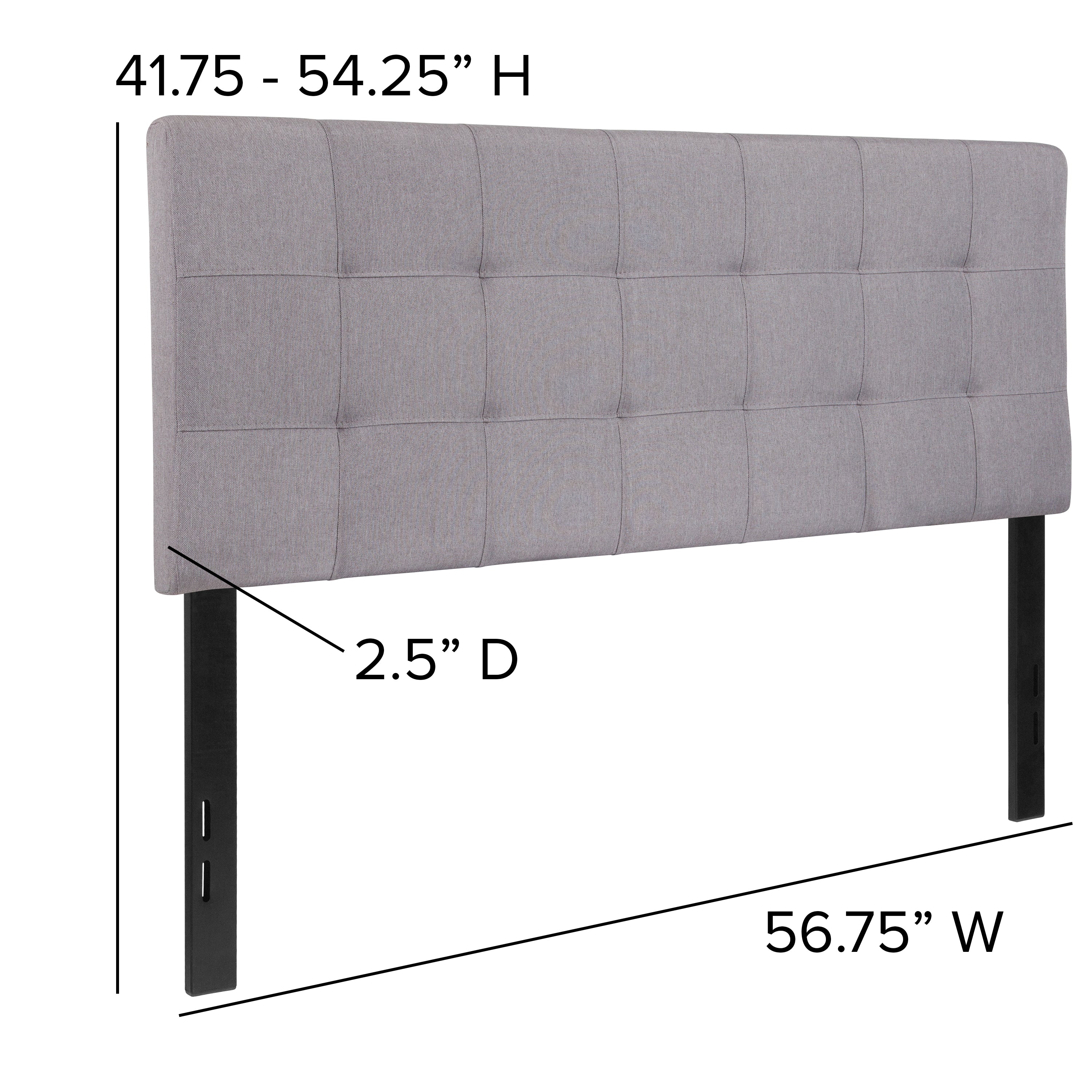 Bedford Quilted Tufted Upholstered Headboard