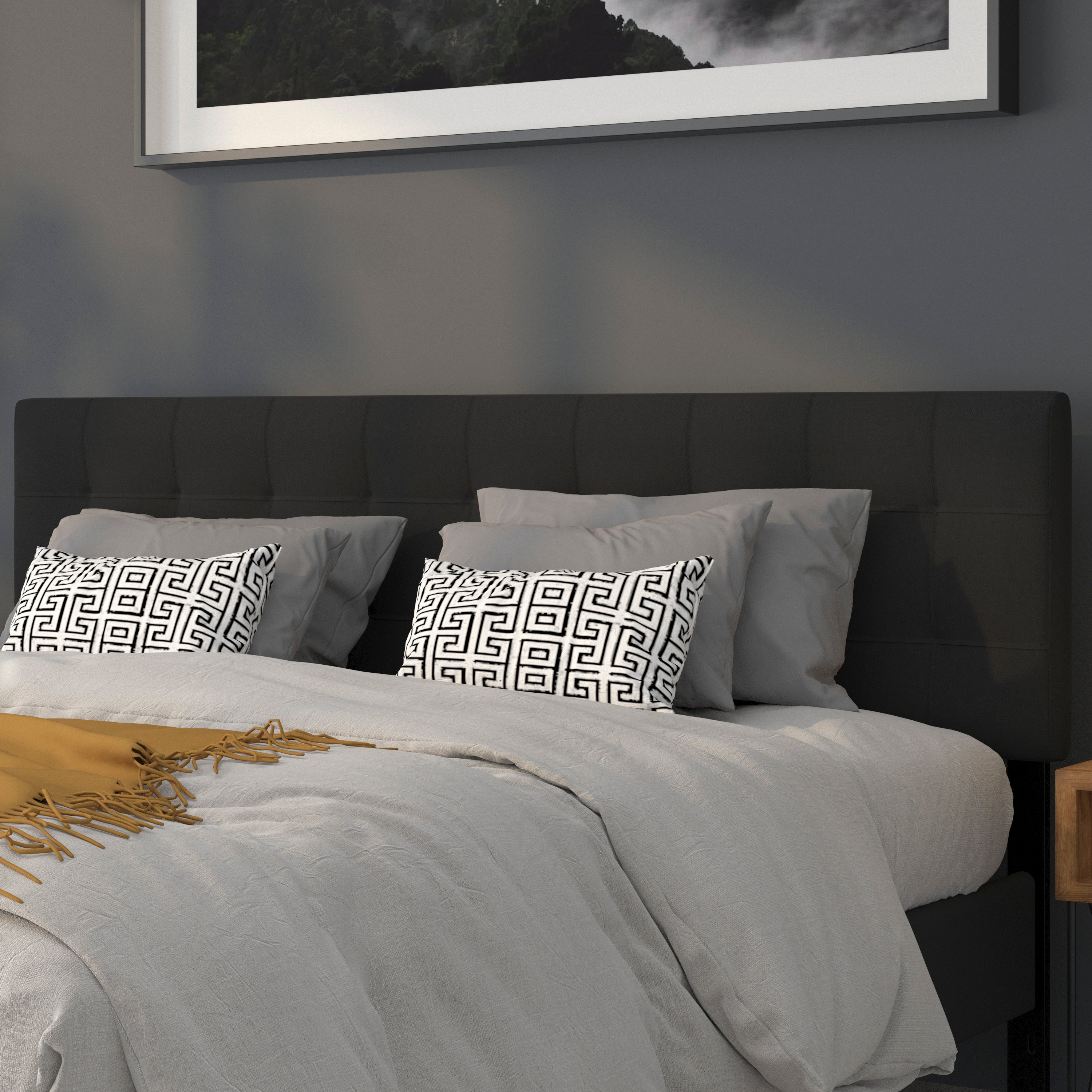Bedford Quilted Tufted Upholstered Headboard