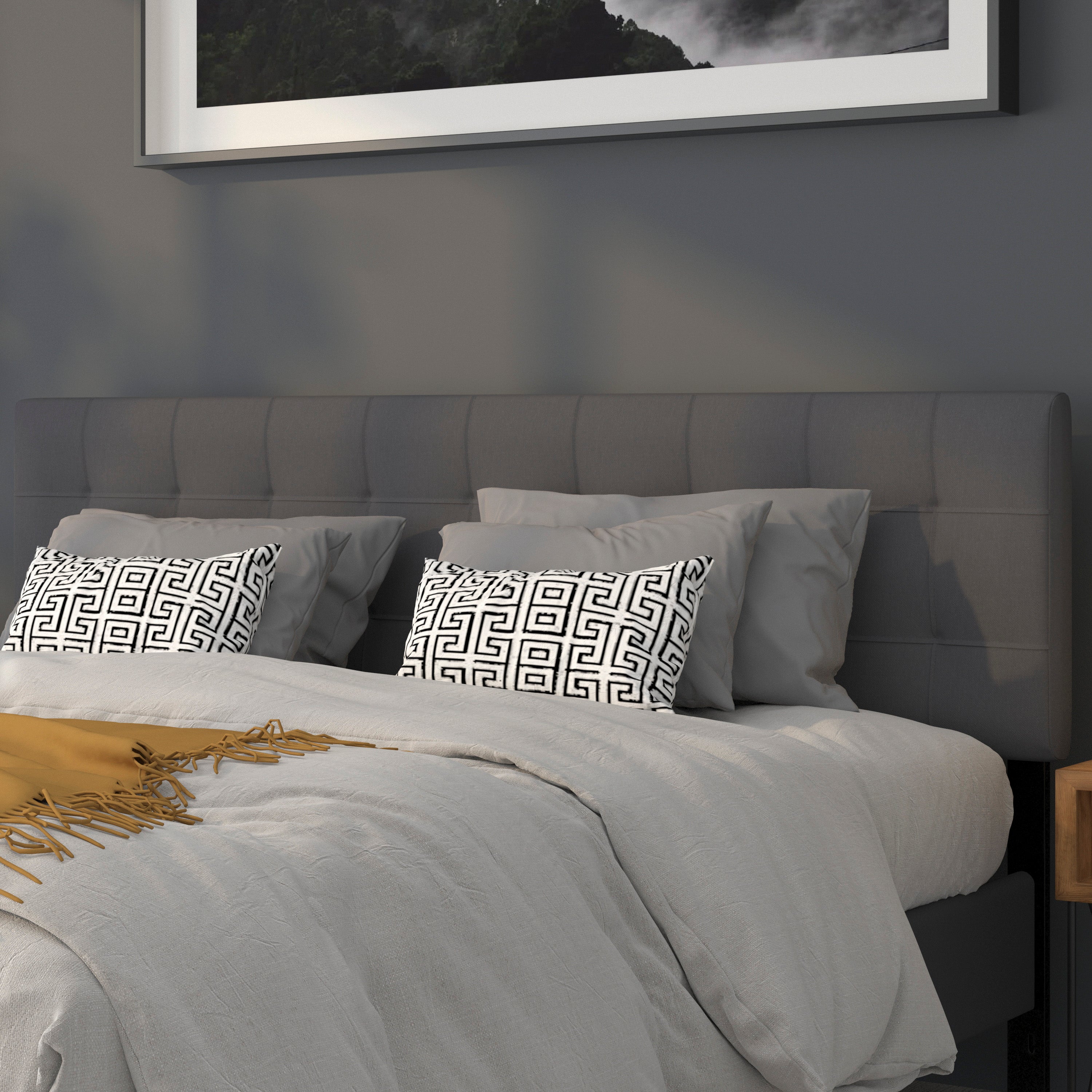 Bedford Quilted Tufted Upholstered Headboard