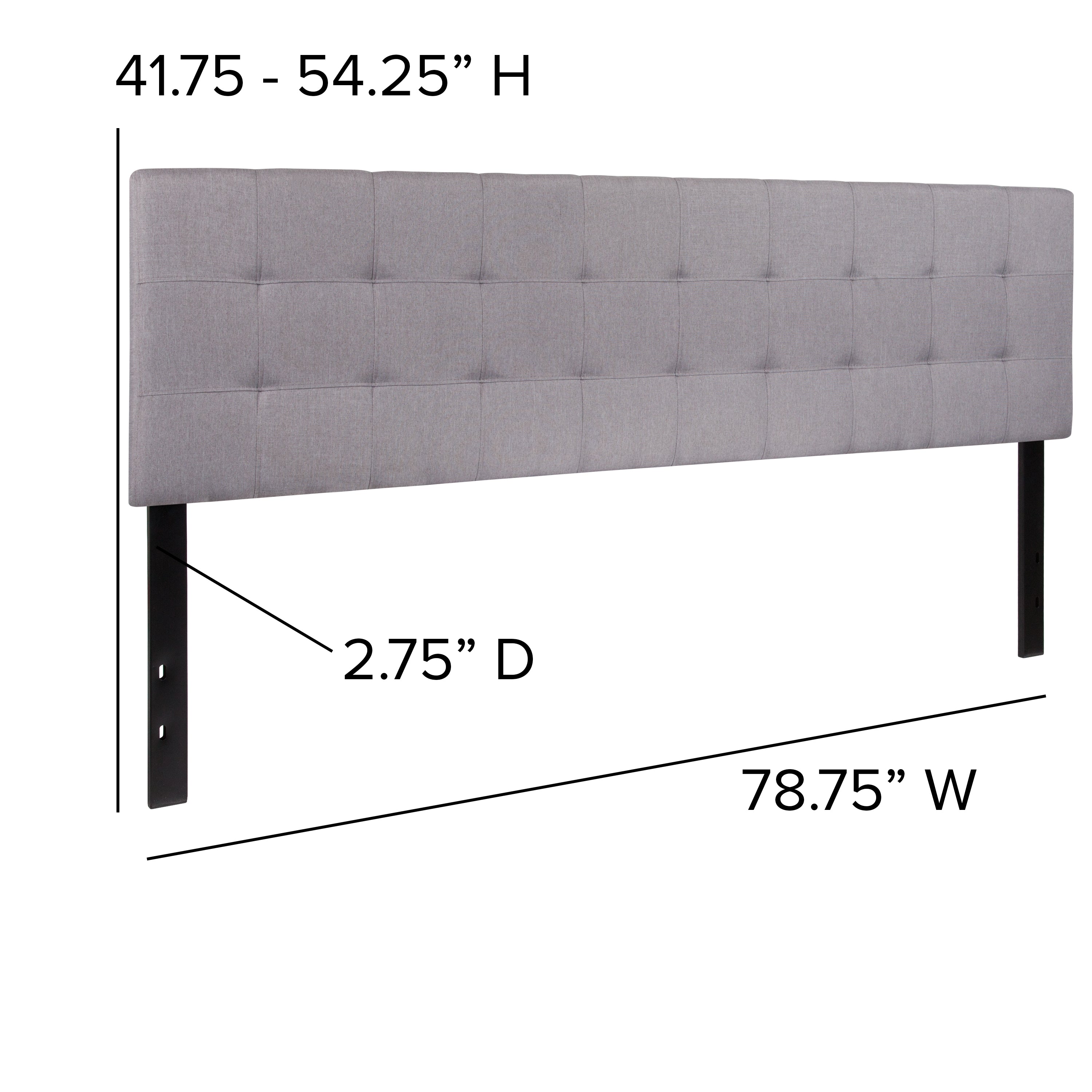 Bedford Quilted Tufted Upholstered Headboard