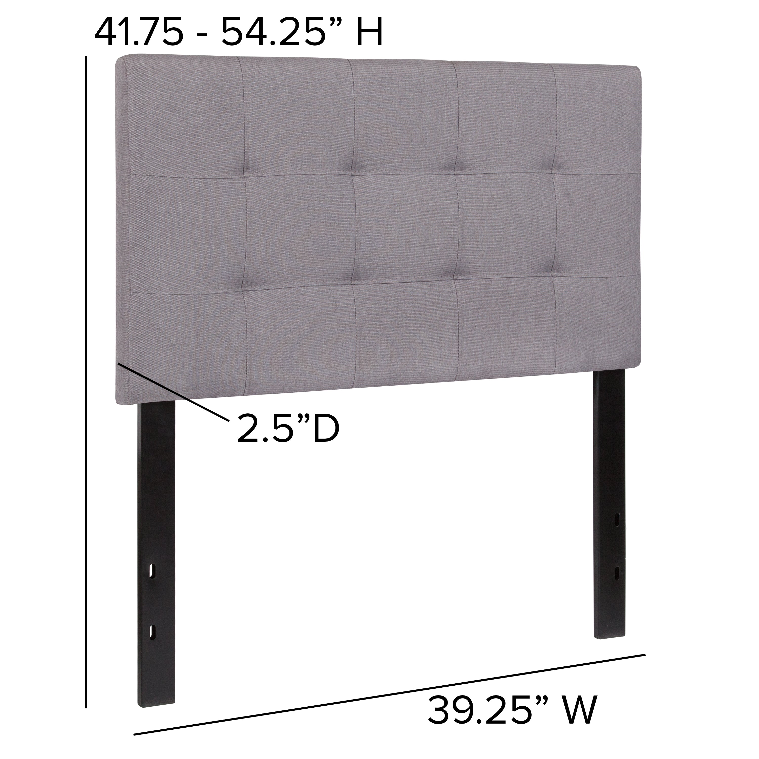 Bedford Quilted Tufted Upholstered Headboard