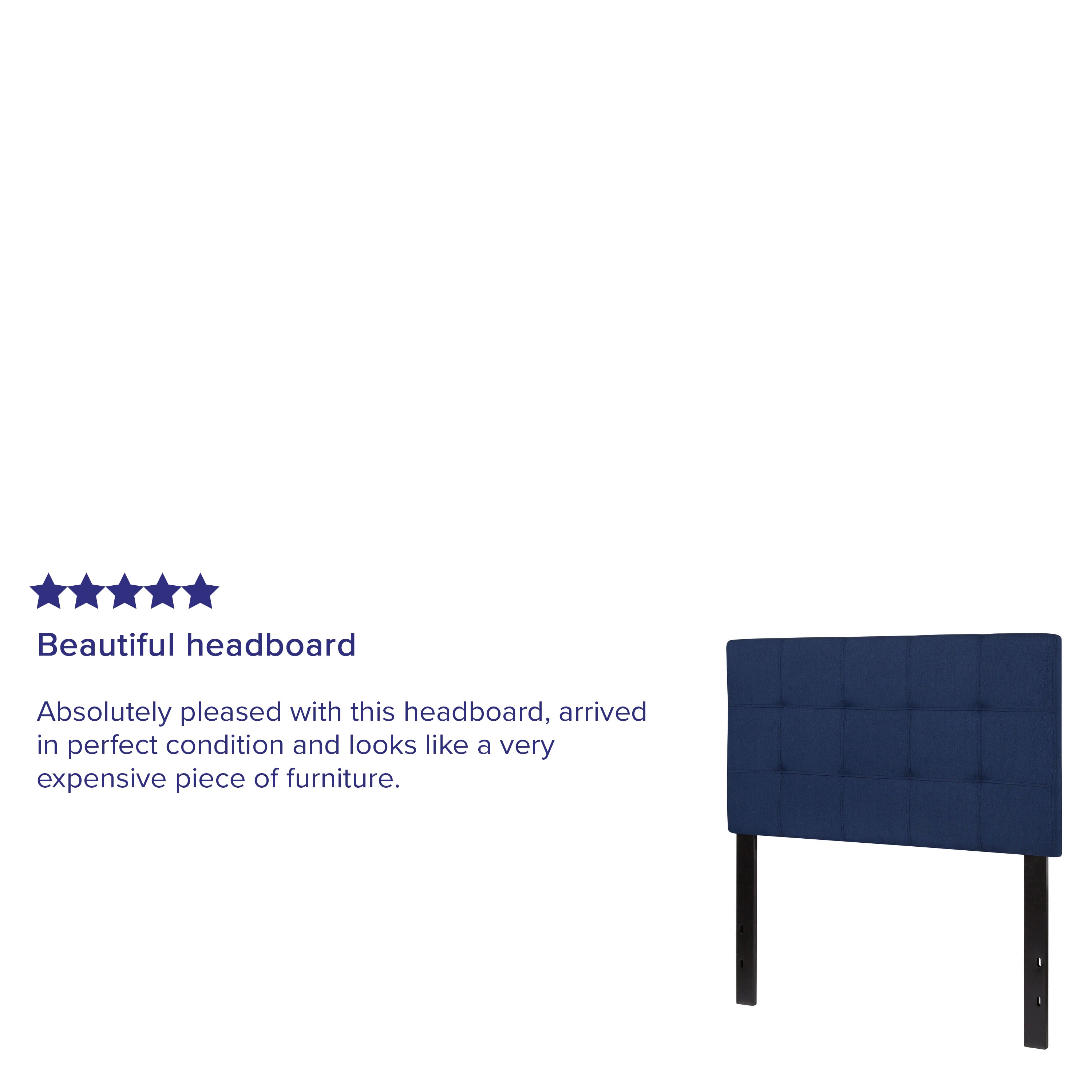 Bedford Quilted Tufted Upholstered Headboard