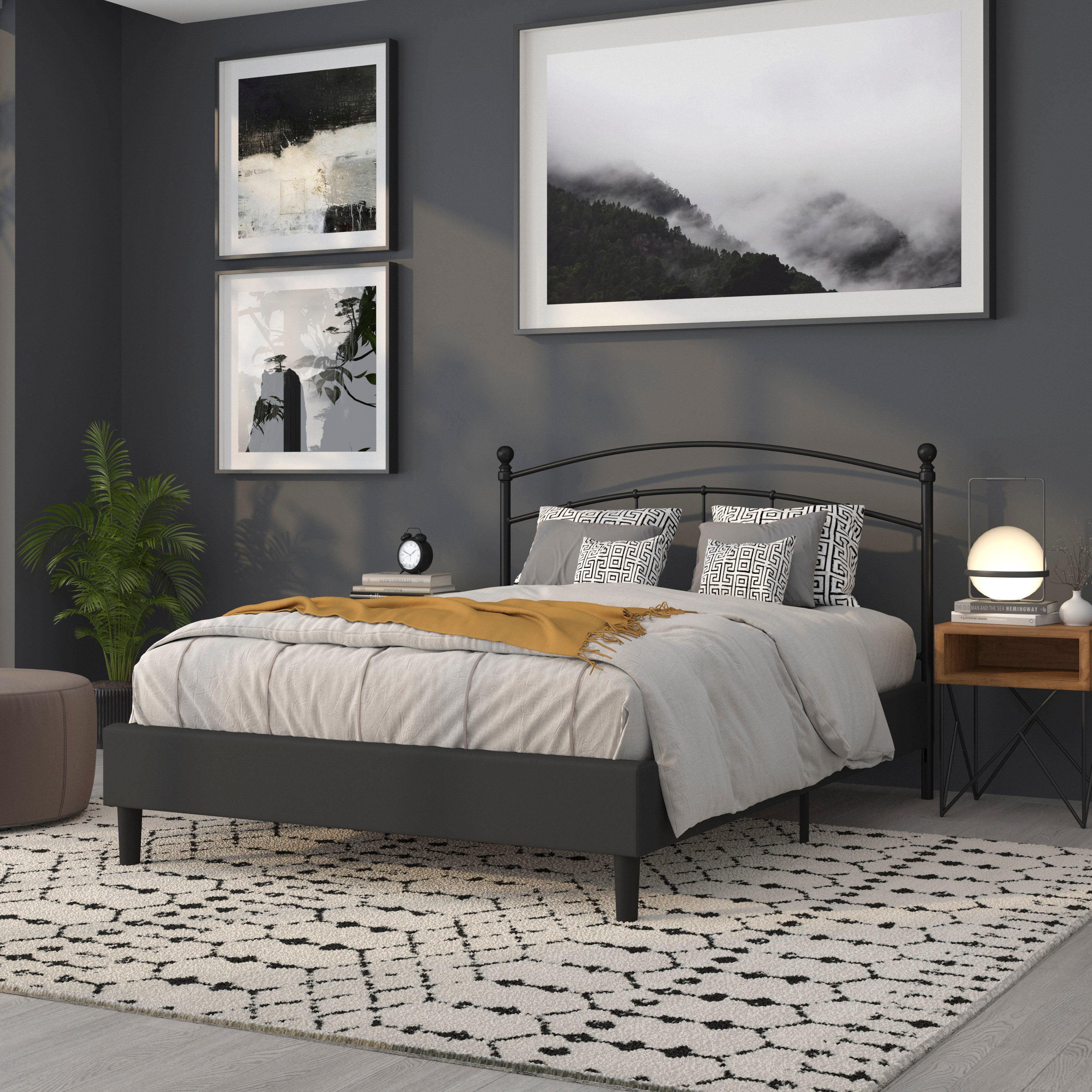 Woodstock Decorative Metal Headboard