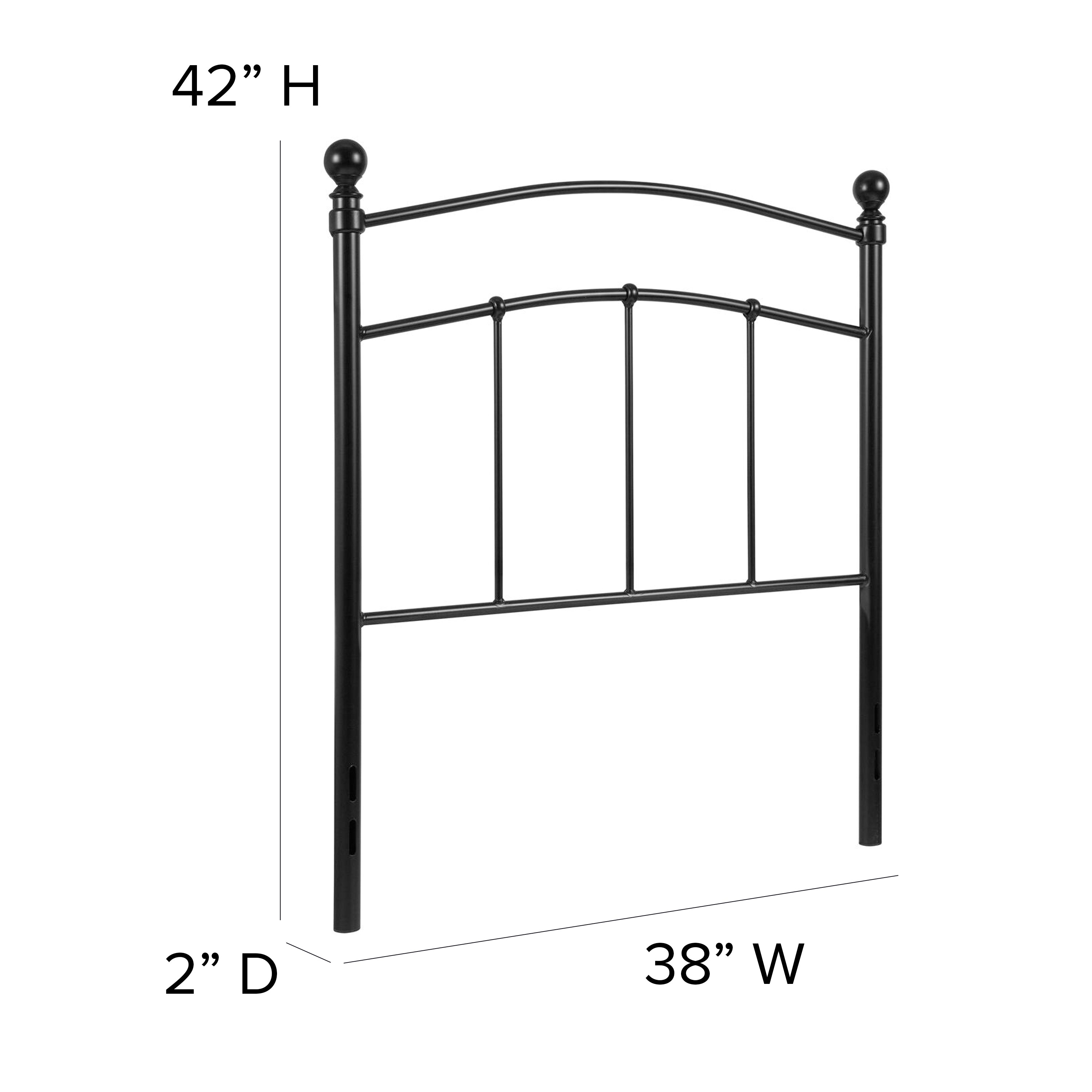 Woodstock Decorative Metal Headboard