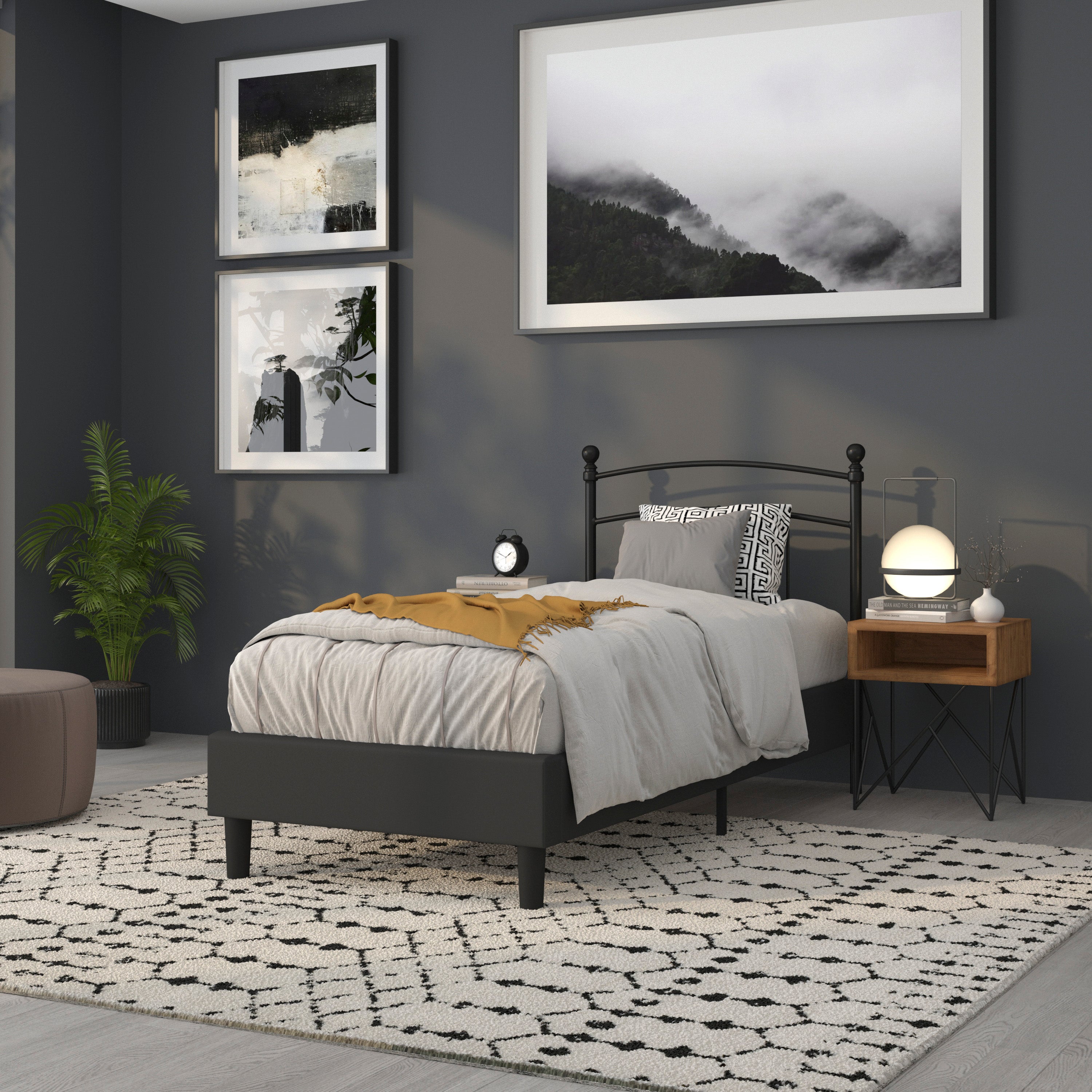 Woodstock Decorative Metal Headboard