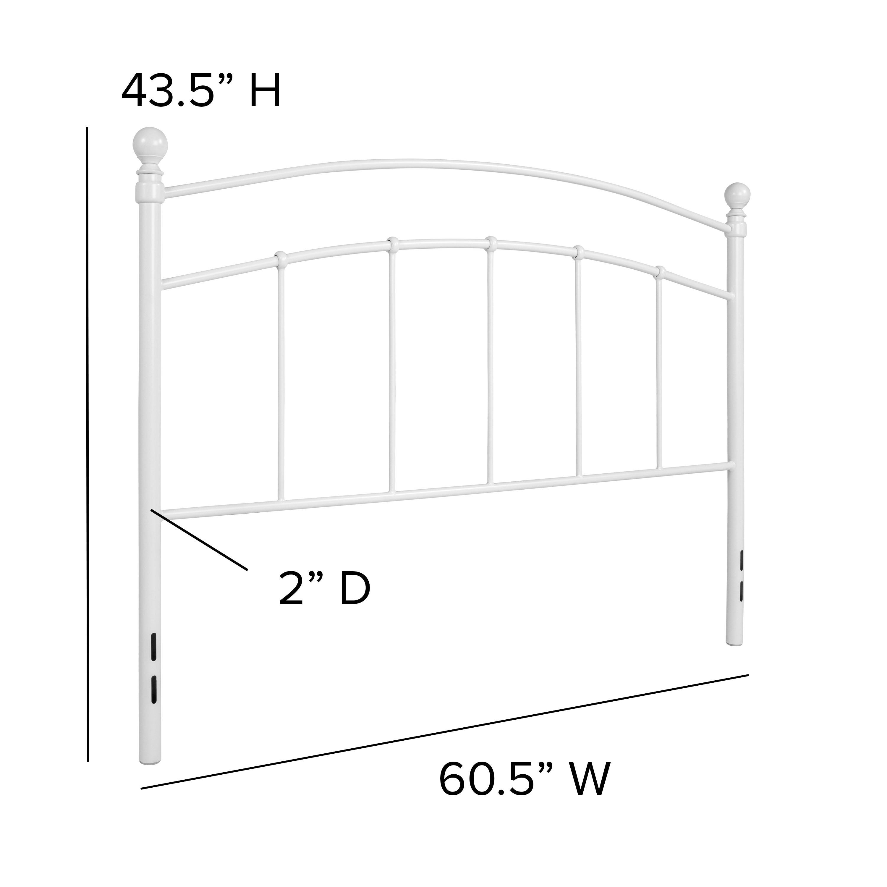 Woodstock Decorative Metal Headboard