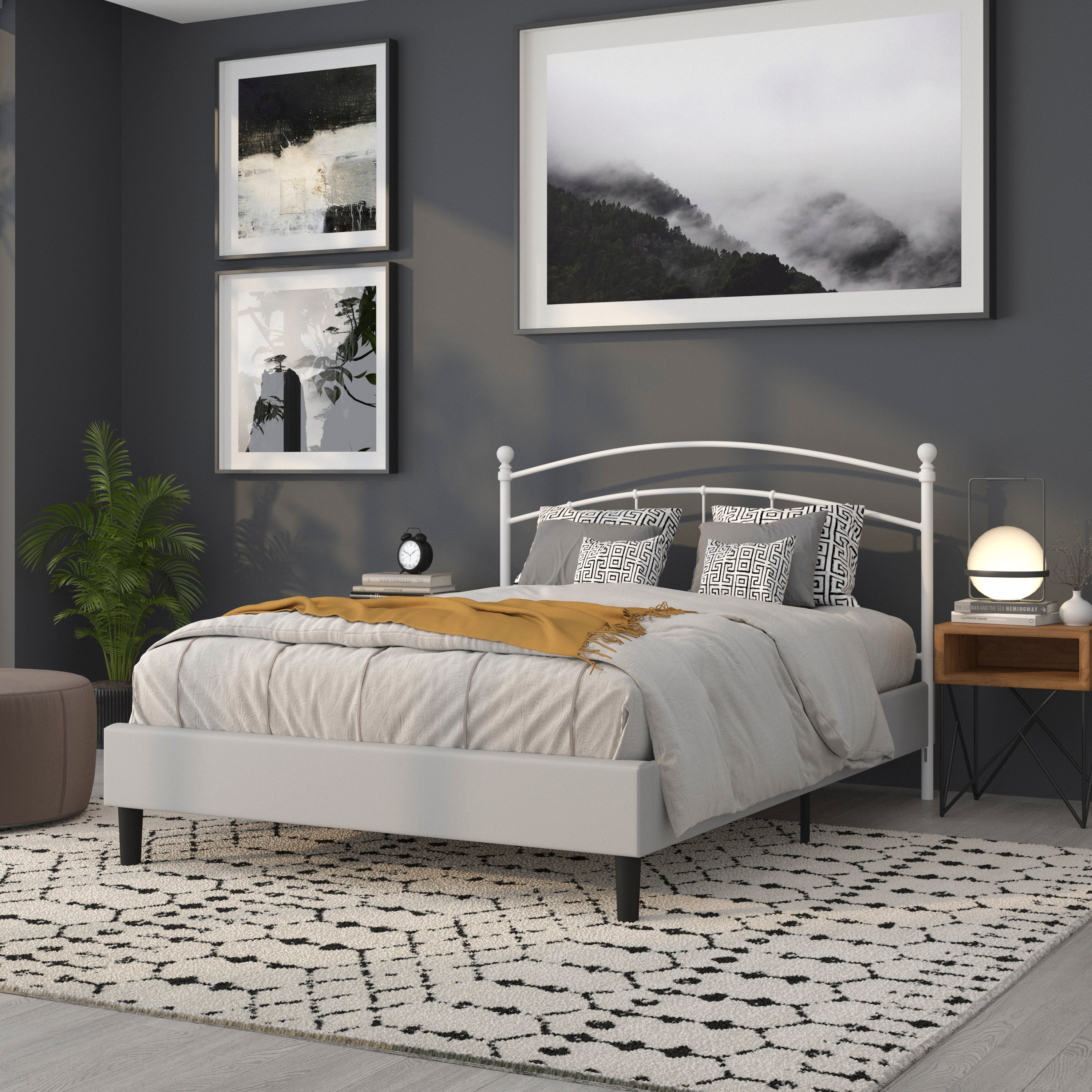 Woodstock Decorative Metal Headboard