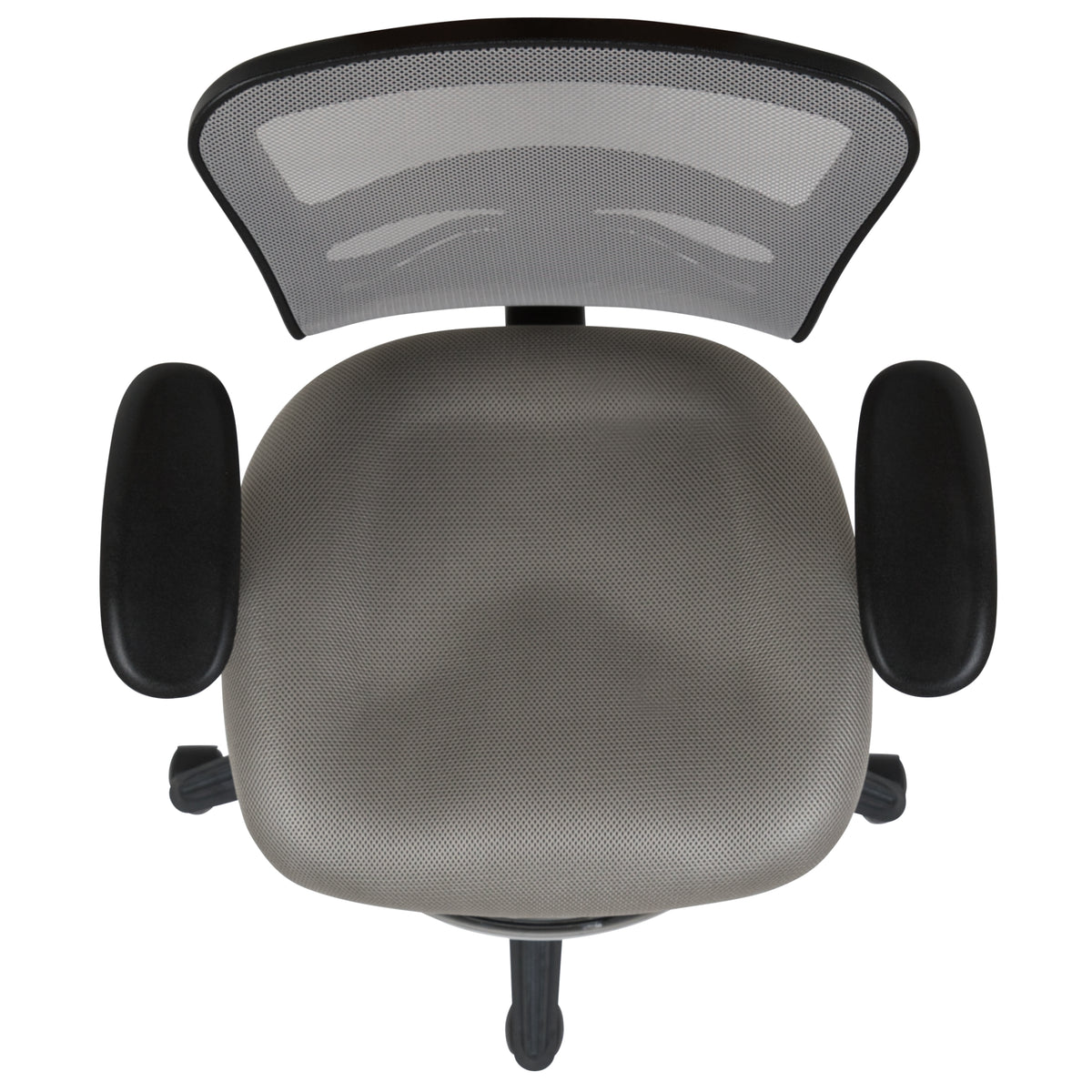 Mid-Back Mesh Ergonomic Drafting Chair with Adjustable Chrome Foot Ring, Adjustable Arms