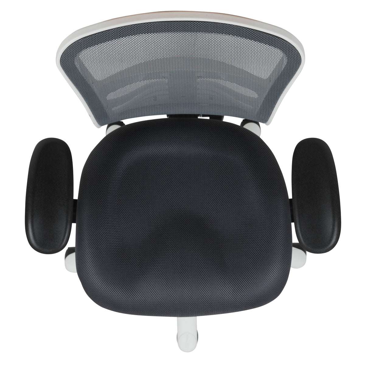 Mid-Back Mesh Multifunction Executive Swivel Ergonomic Office Chair with Adjustable Arms
